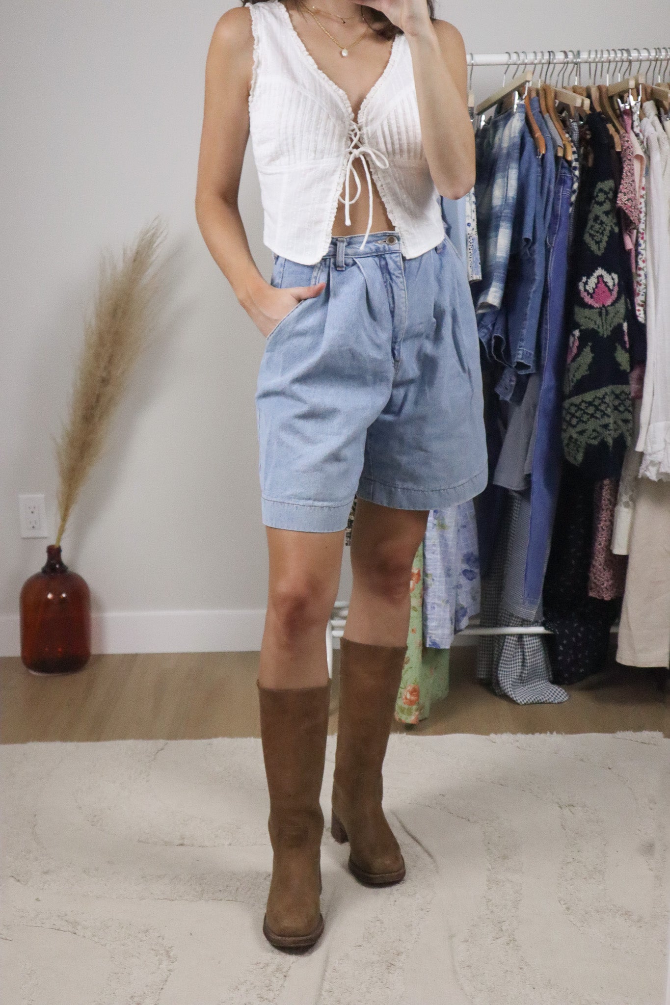 Made in Canada x Vintage x Denim Shorts (27/28)