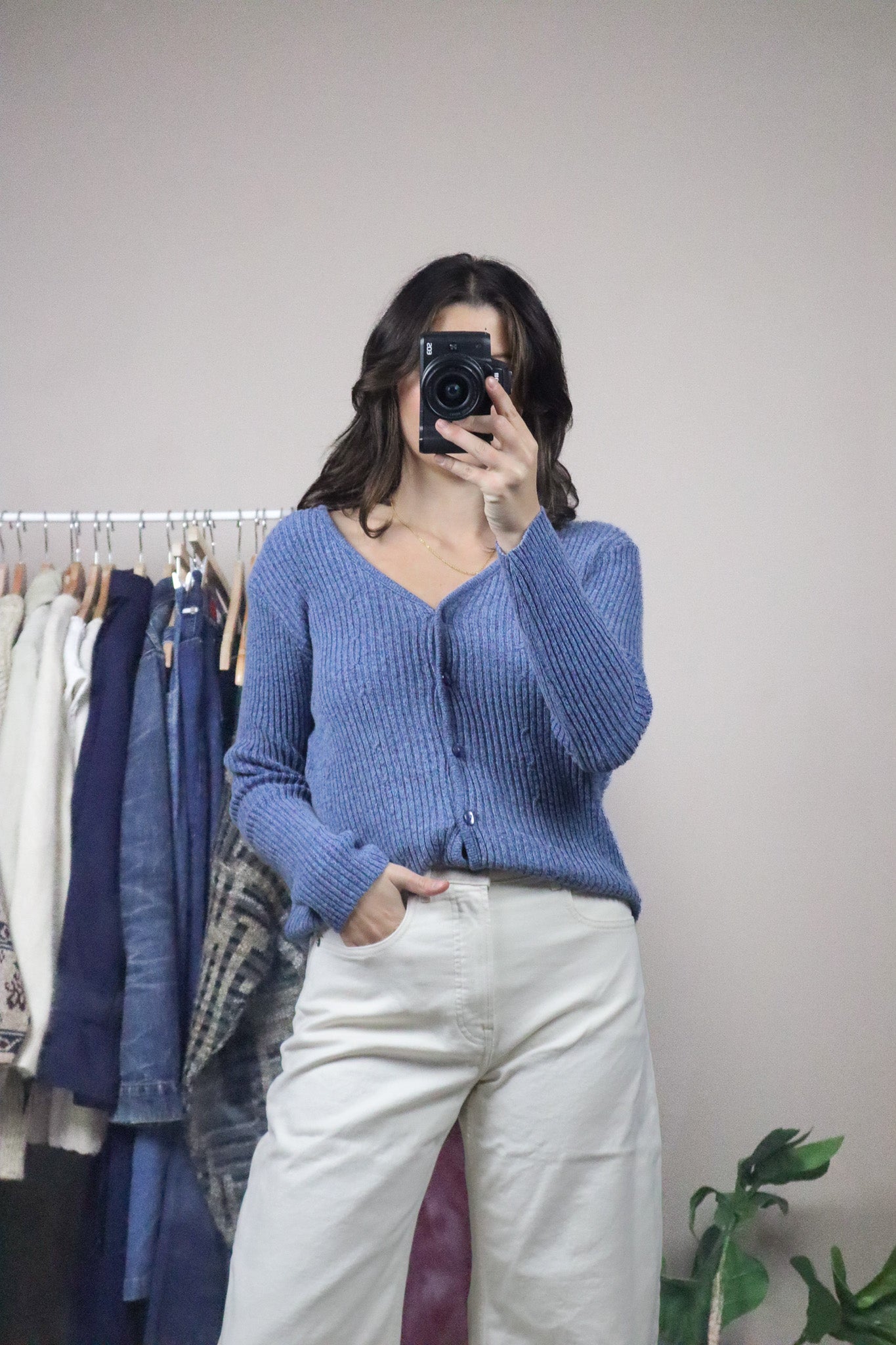 Made in Canada x Vintage x Cardigan (S)