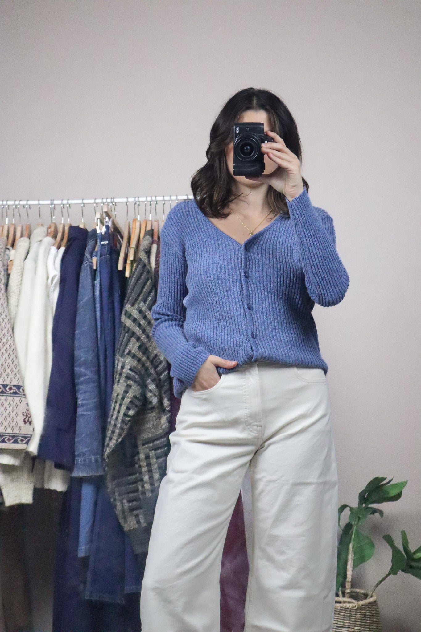 Made in Canada x Vintage x Cardigan (S)