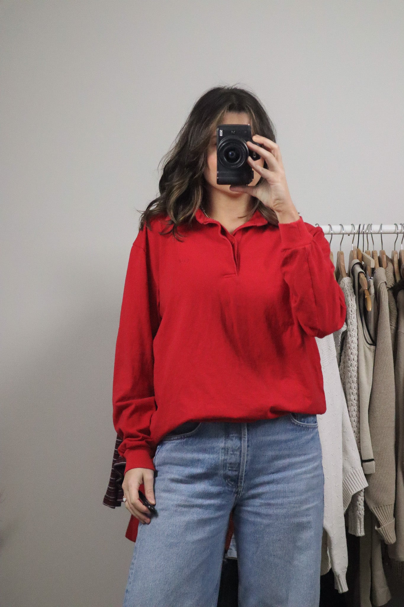 Modern x TNA x Collared Long-Sleeve (S/M)