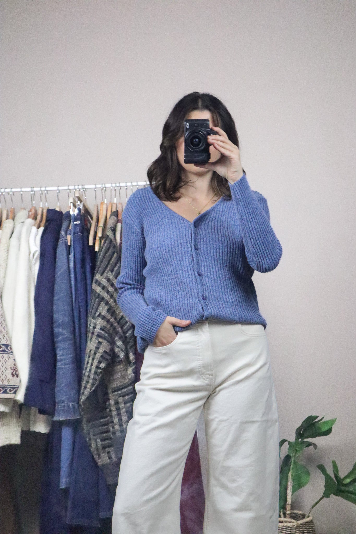 Made in Canada x Vintage x Cardigan (S)