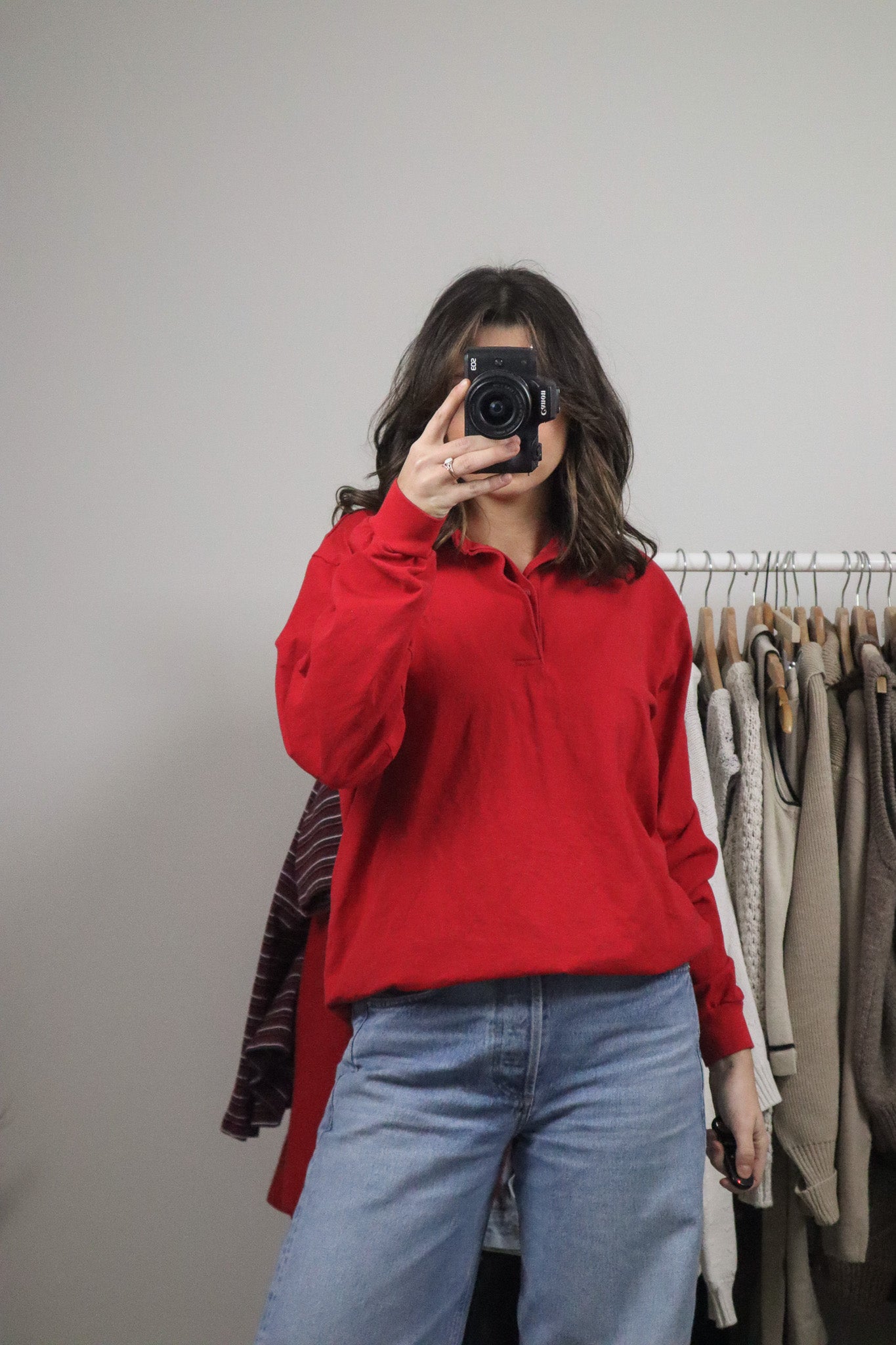 Modern x TNA x Collared Long-Sleeve (S/M)