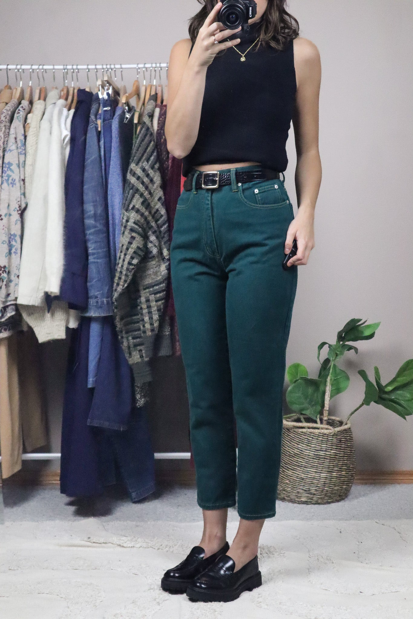 Vintage x Green Mom Jeans (0/2)