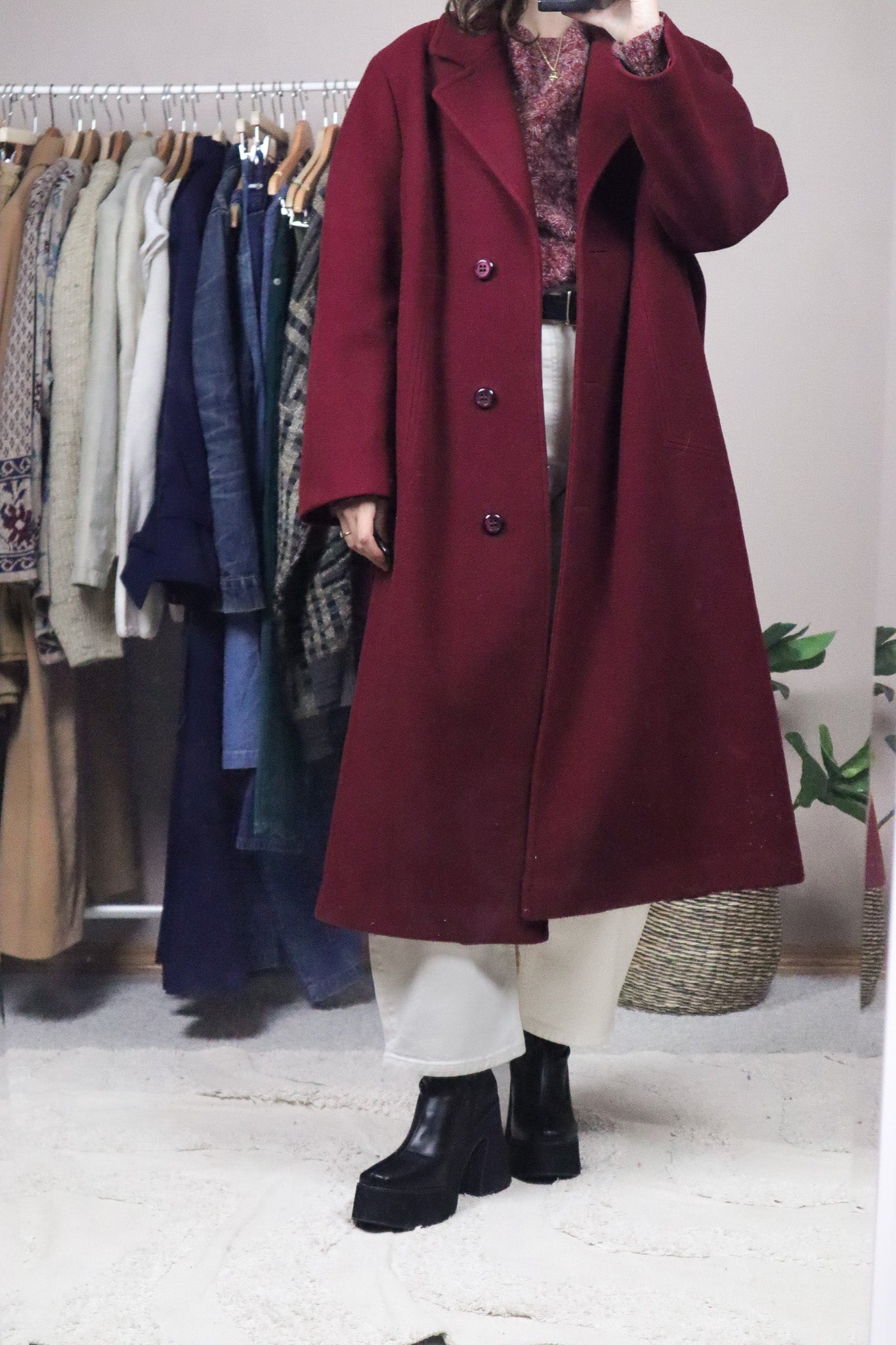 Made in Canada x Vintage x Wool Coat (M/L)