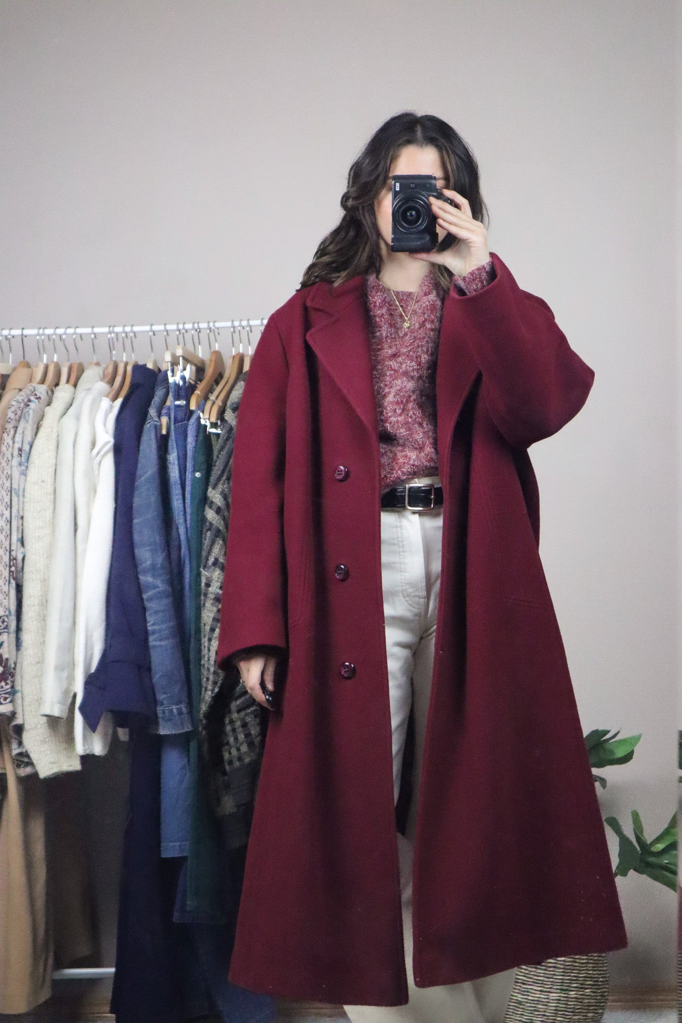Made in Canada x Vintage x Wool Coat (M/L)