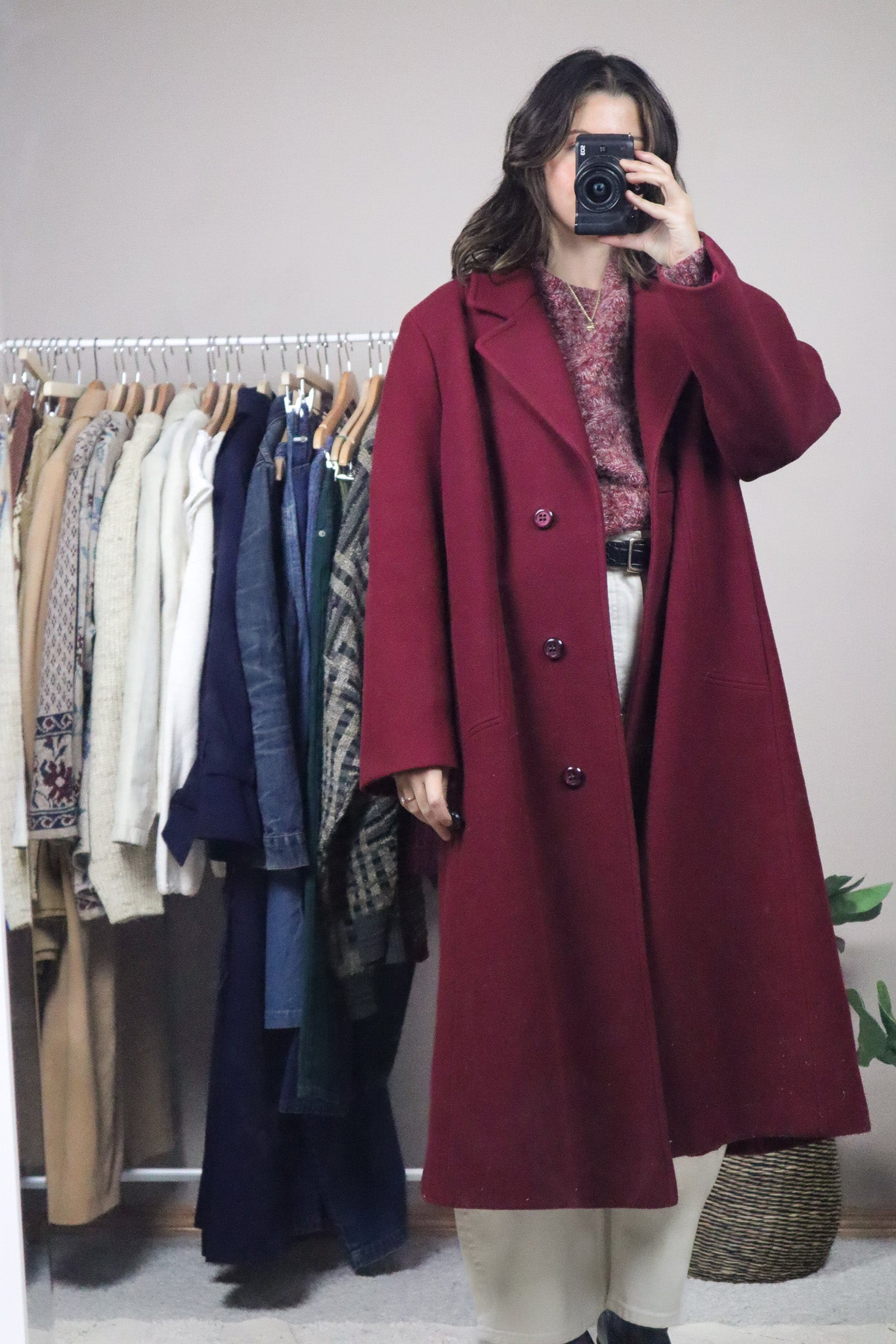 Made in Canada x Vintage x Wool Coat (M/L)