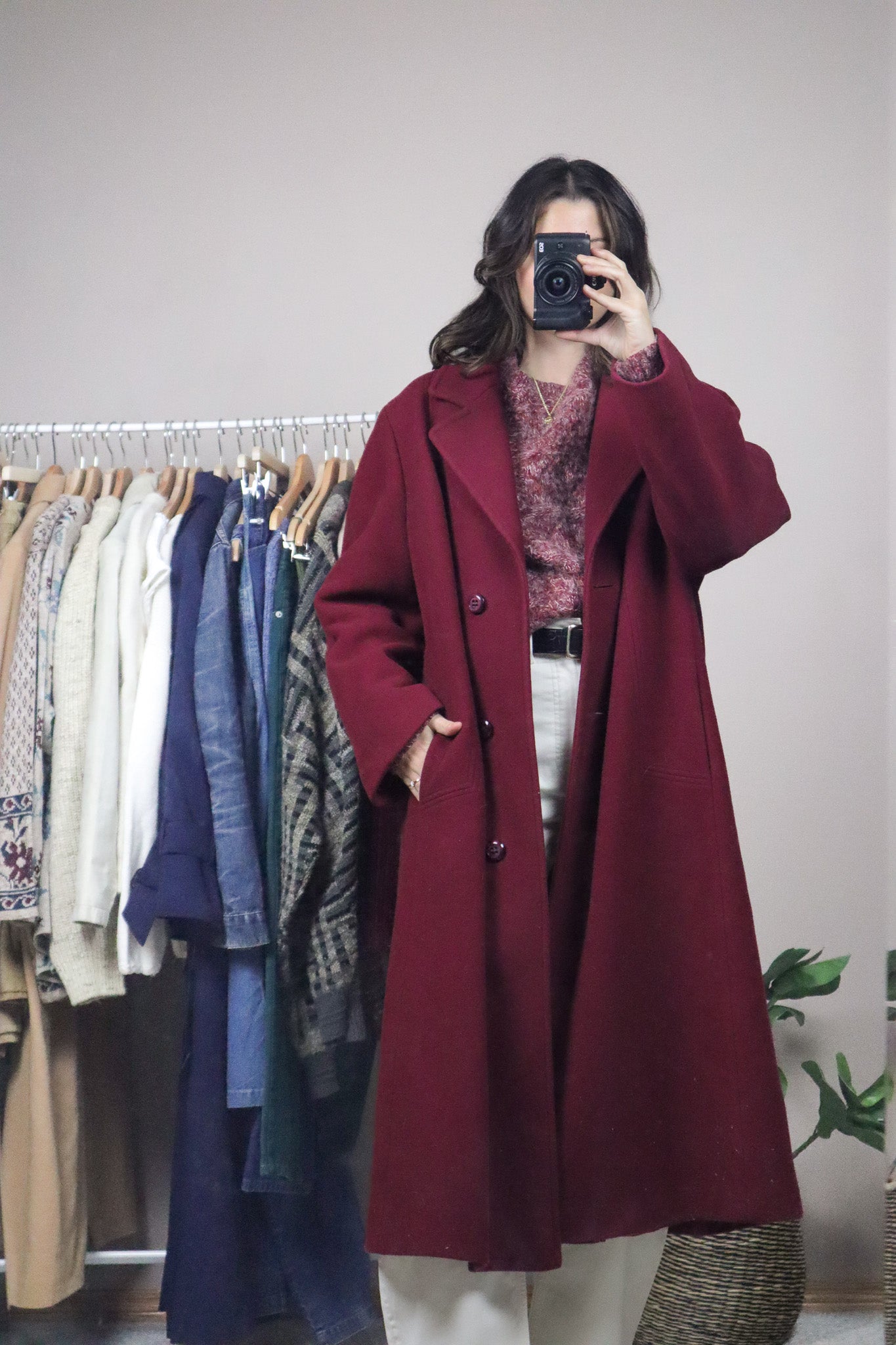 Made in Canada x Vintage x Wool Coat (M/L)