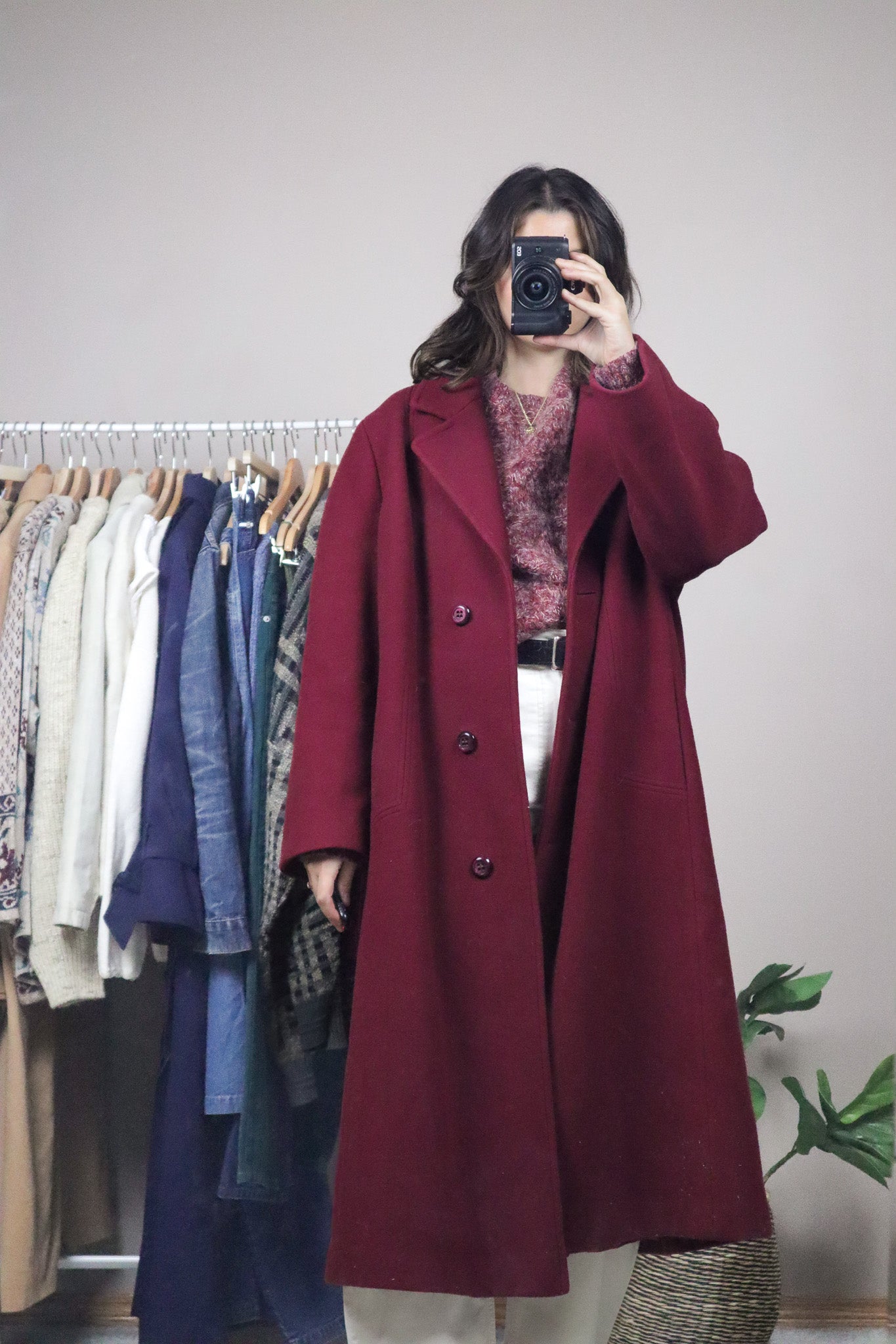 Made in Canada x Vintage x Wool Coat (M/L)