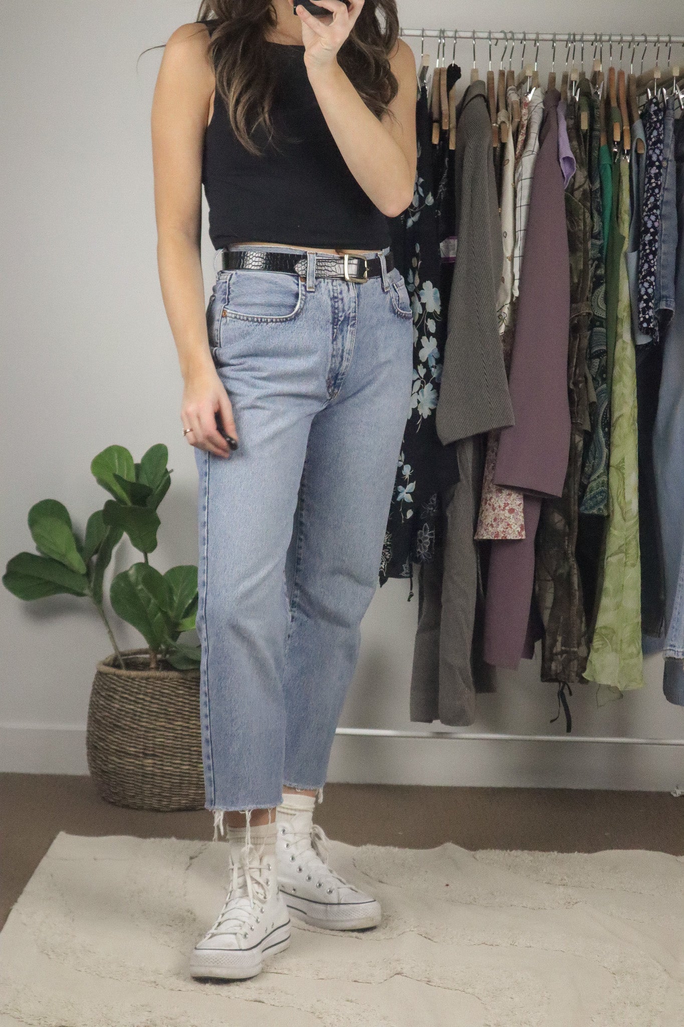 Made in Italy x Vintage x Ankle Crop Jeans (4)