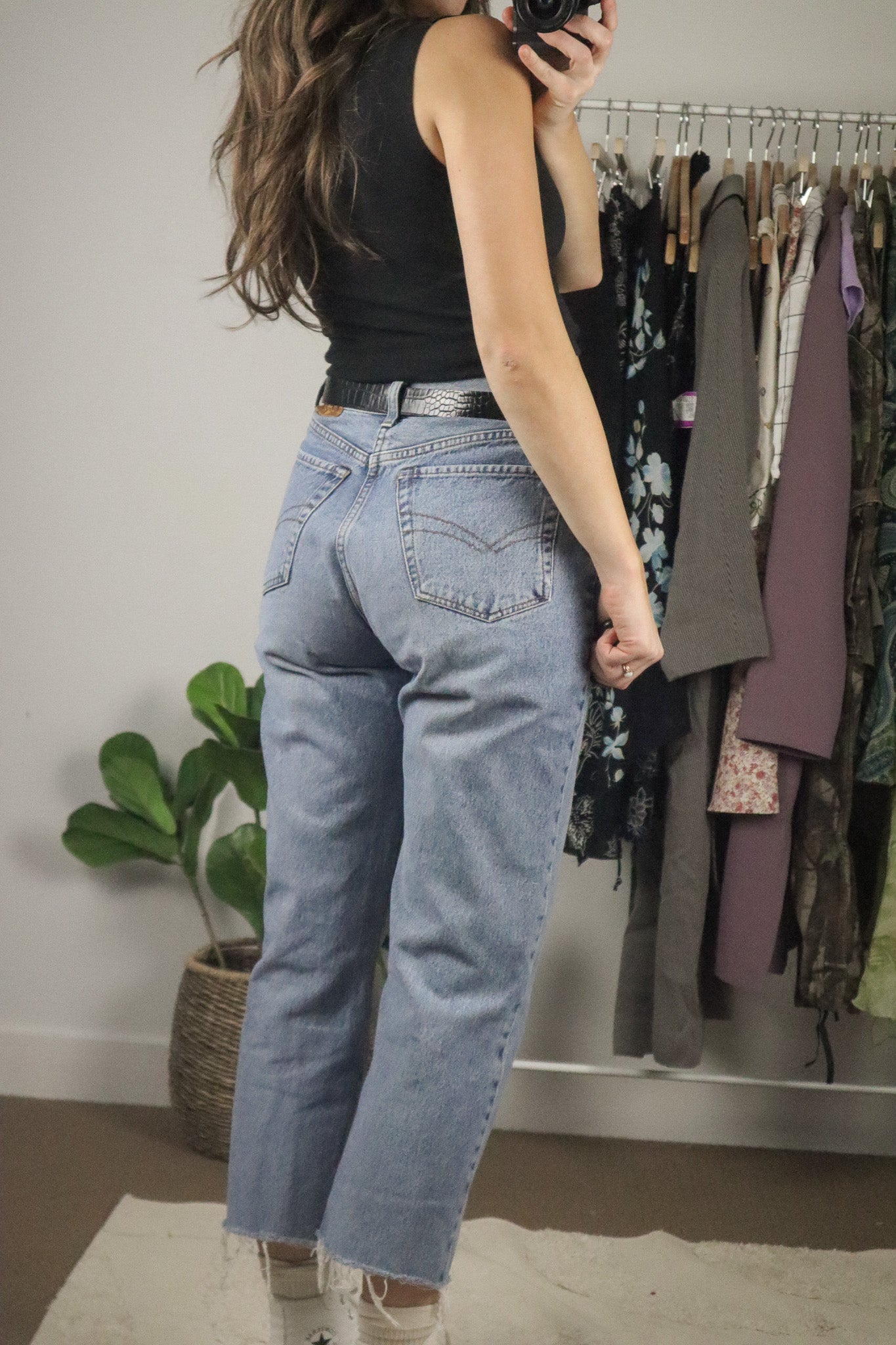 Made in Italy x Vintage x Ankle Crop Jeans (4)