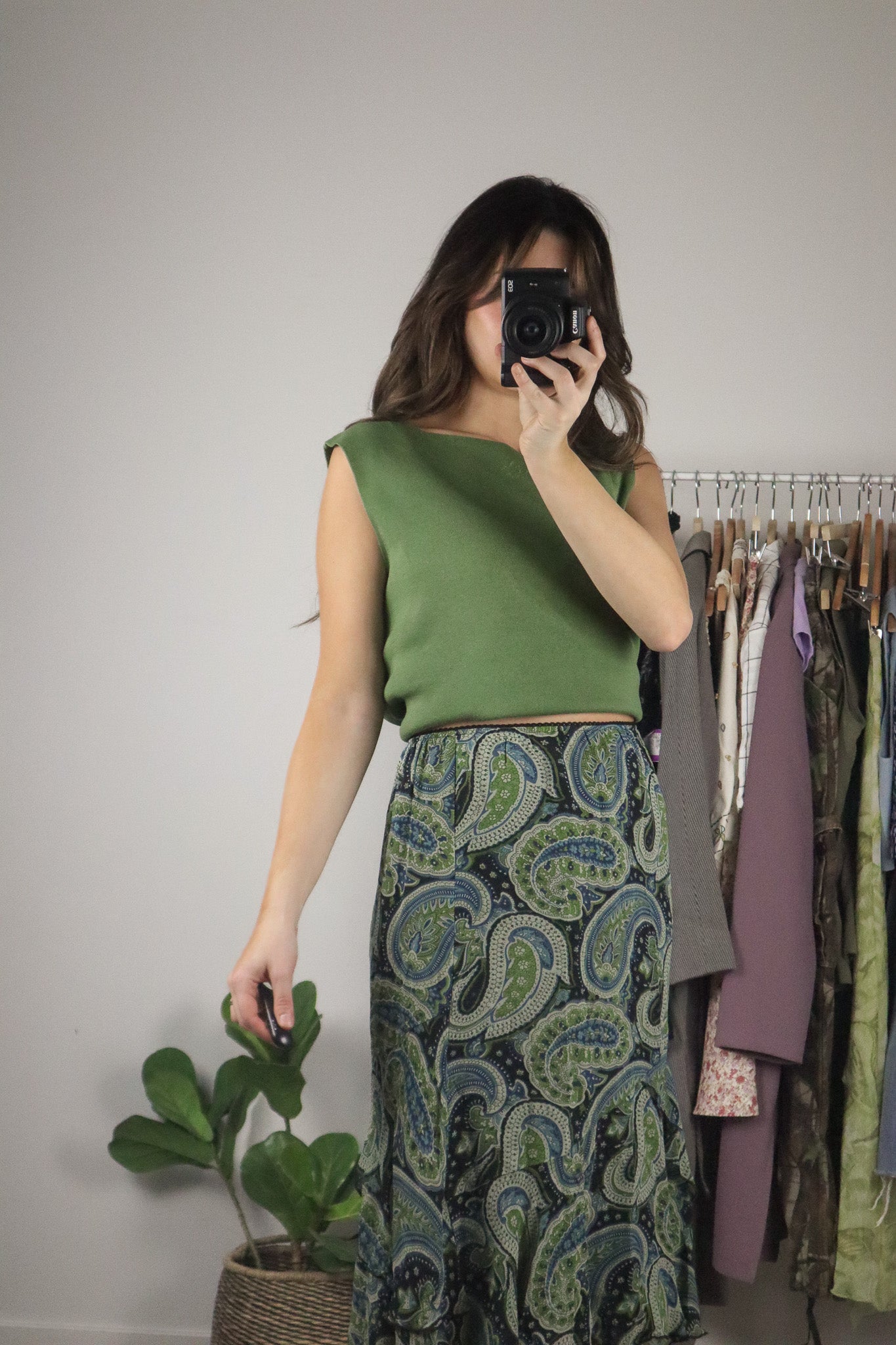 Vintage x Silk Blend Tank (L/XL)