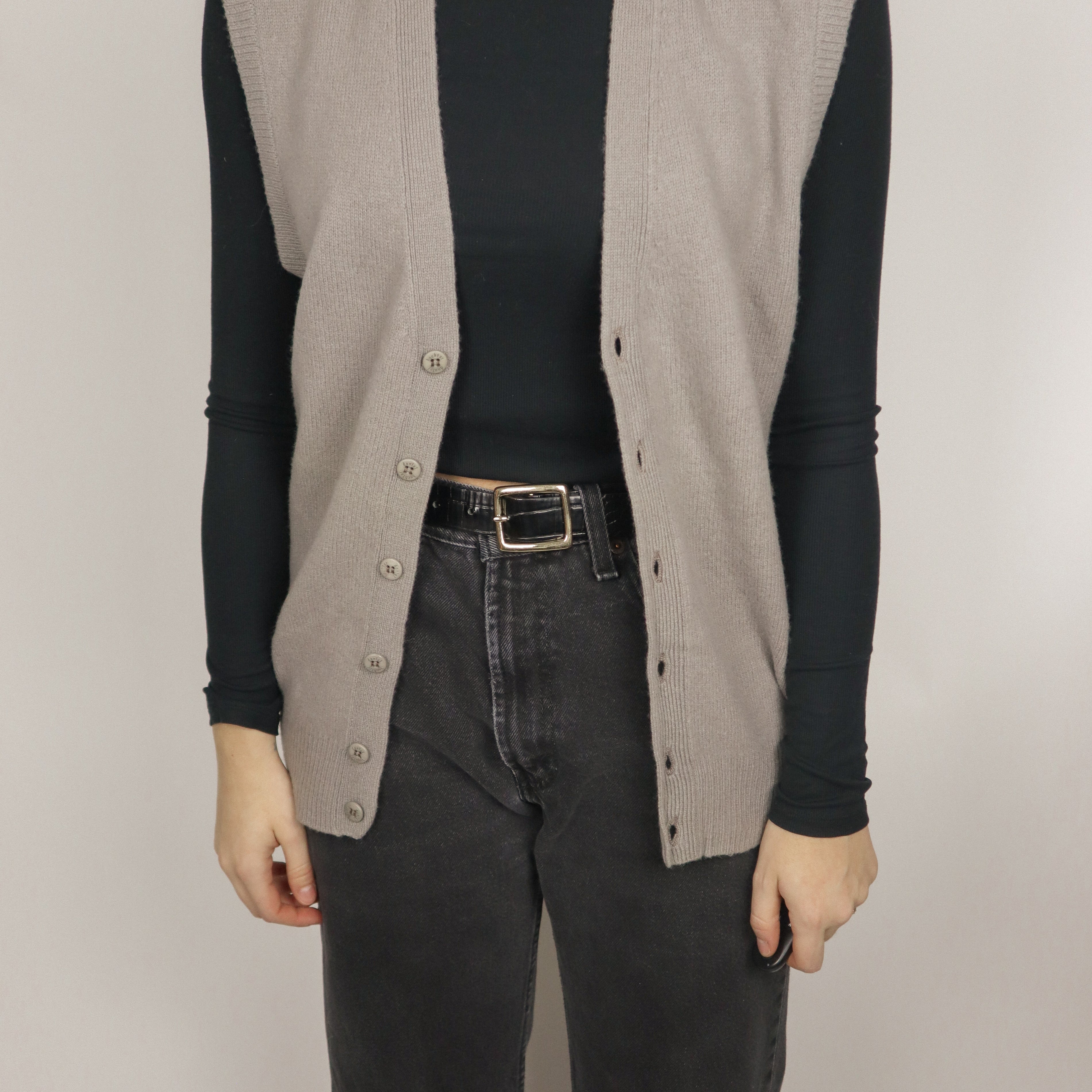 Vintage x Wool Knit Vest (S/M)