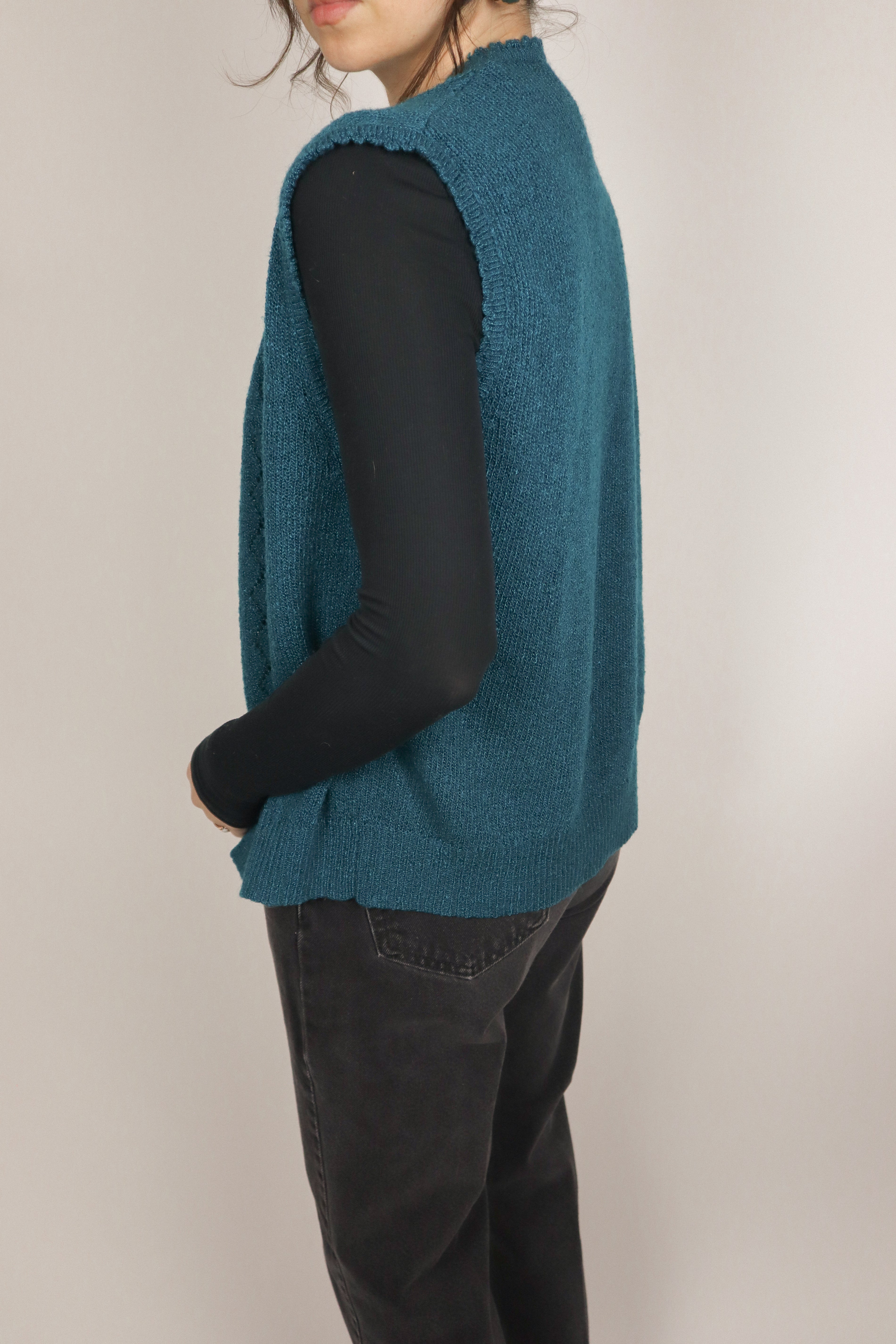 Vintage x Knit Vest (S/M)