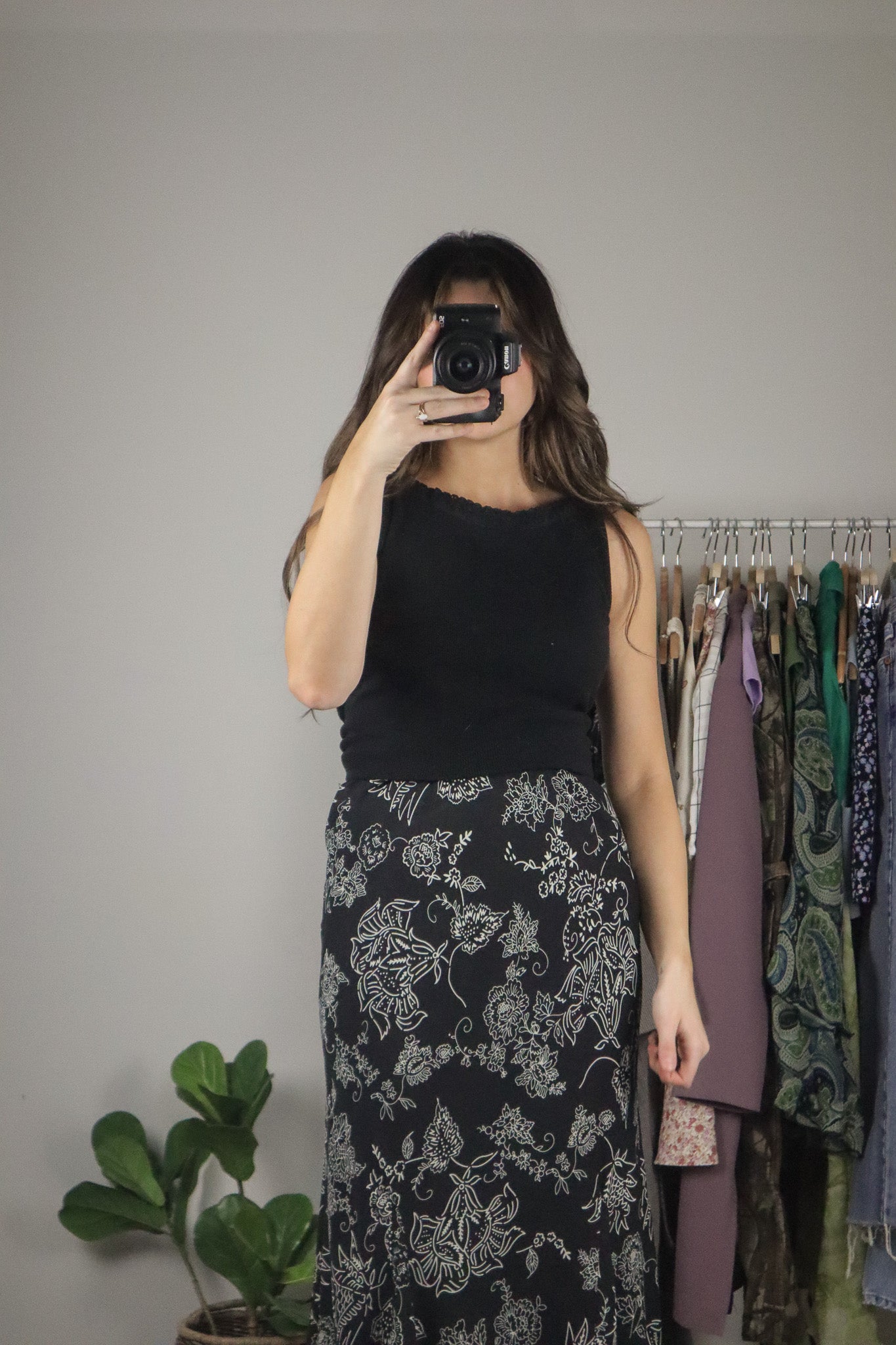 Vintage x Lace Trim Tank (M)