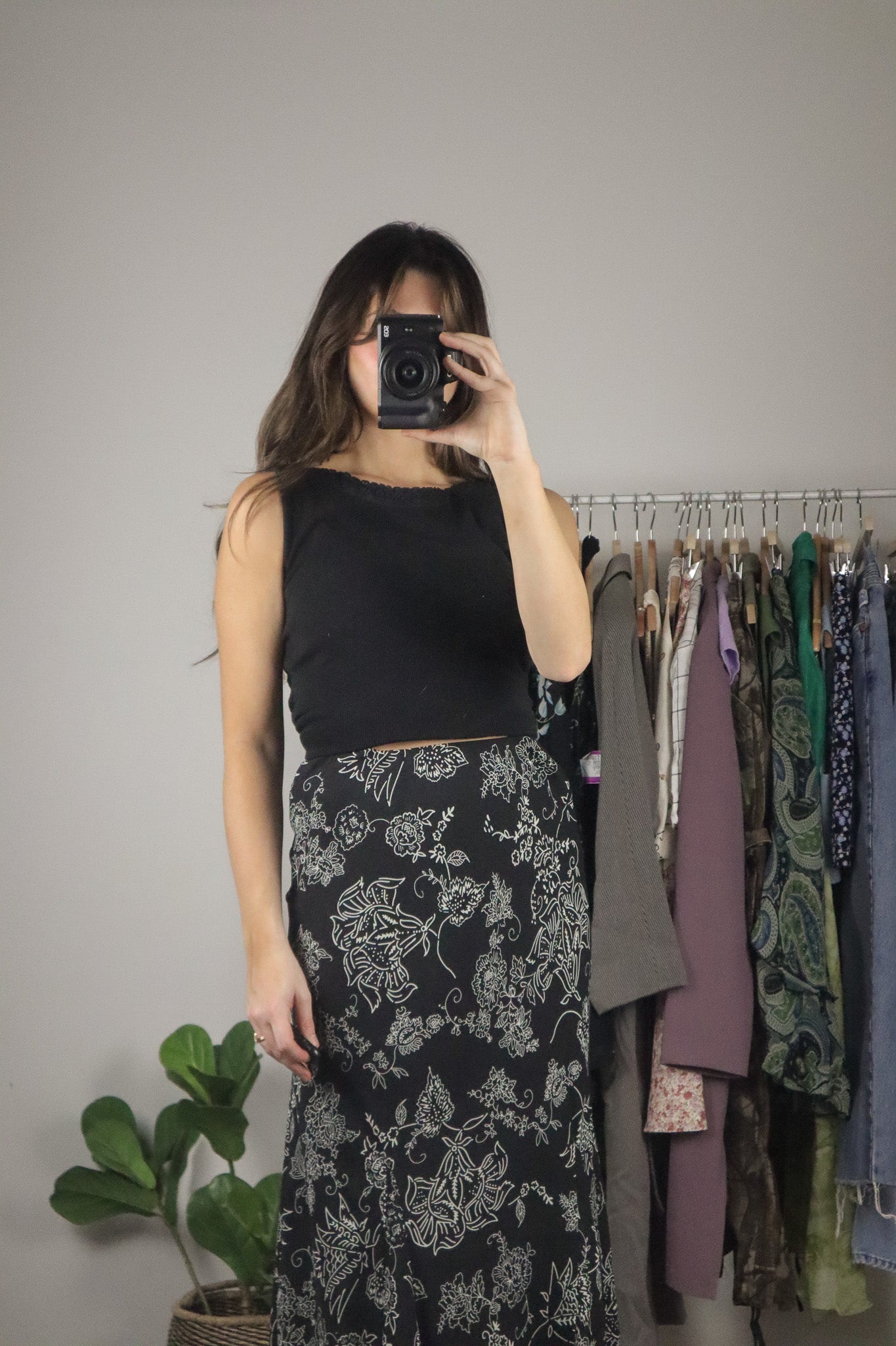 Vintage x Lace Trim Tank (M)