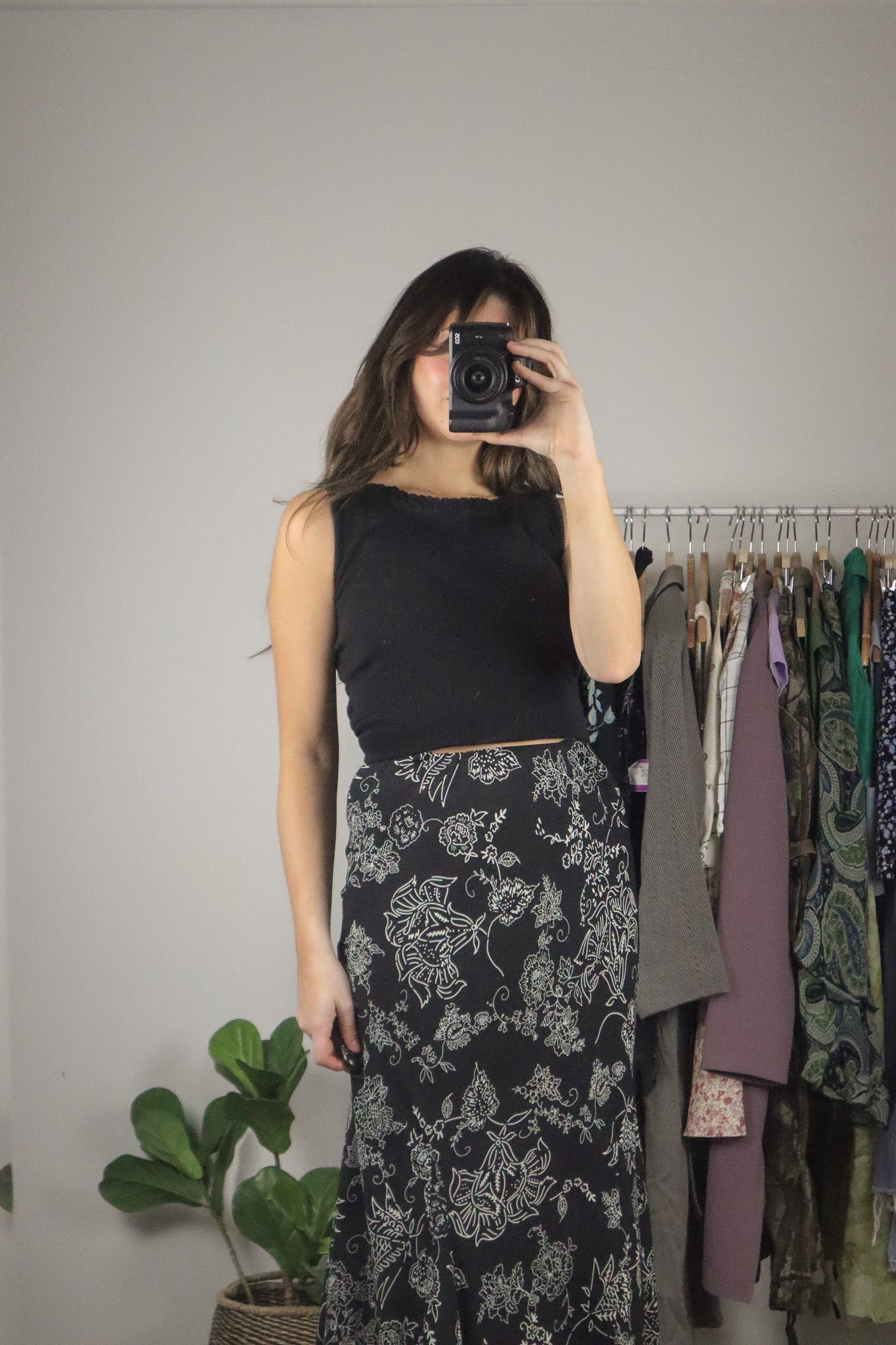 Vintage x Lace Trim Tank (M)