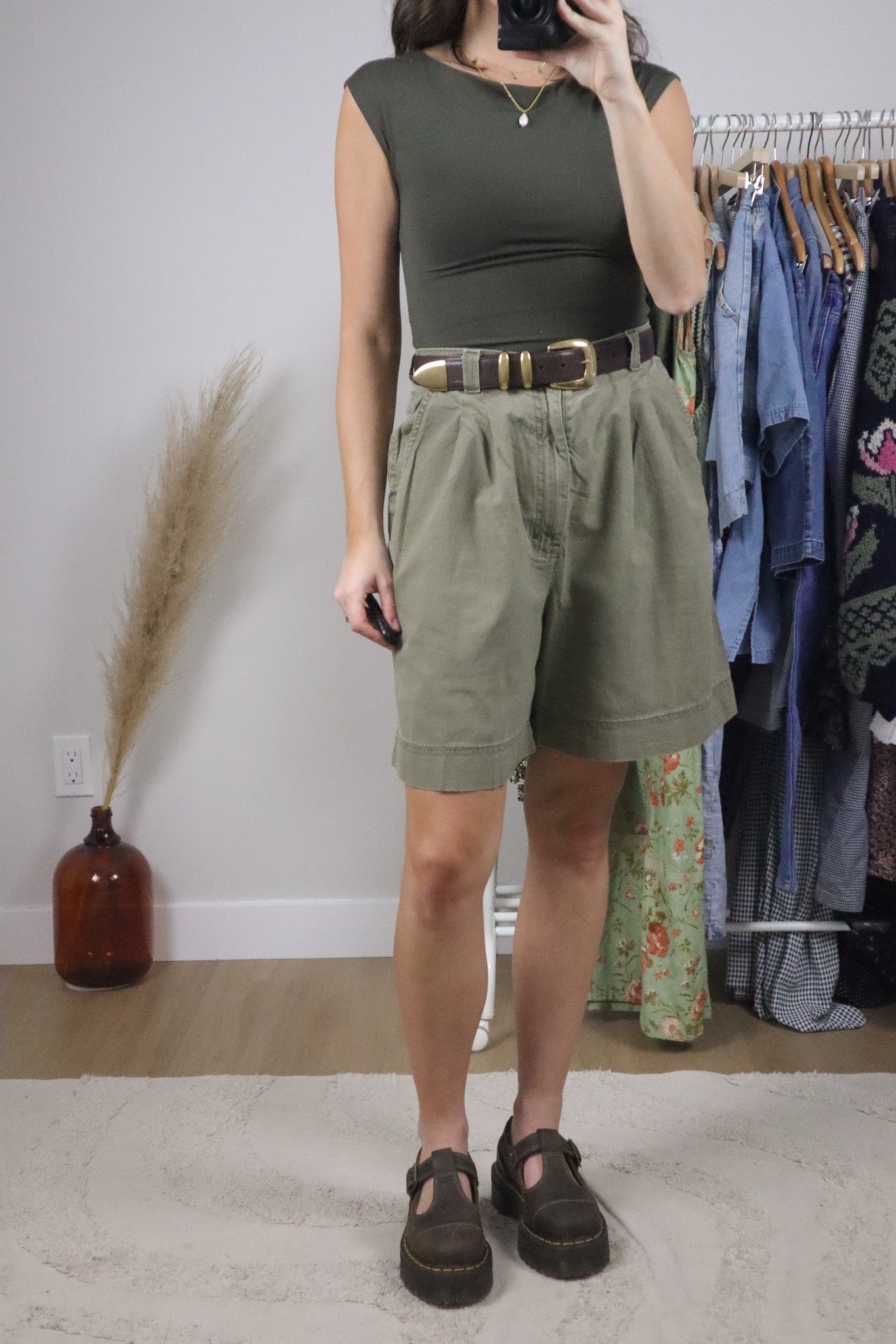 Vintage x Trouser Shorts (8)