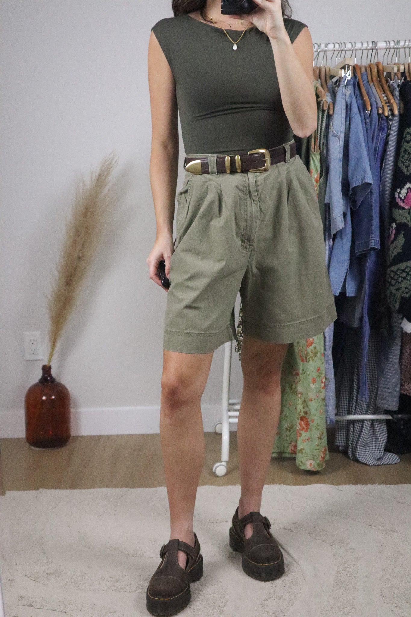 Vintage x Trouser Shorts (8)
