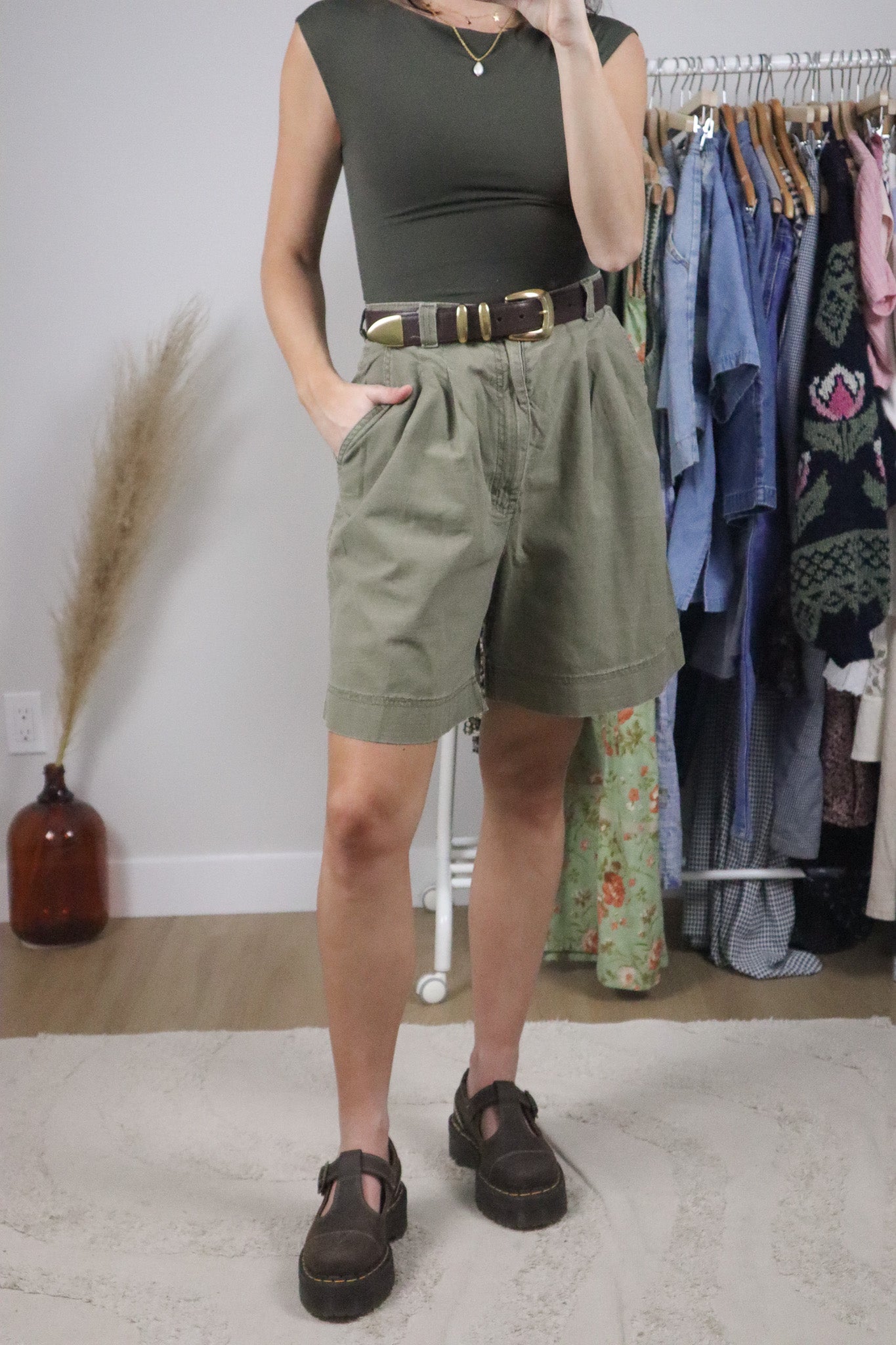 Vintage x Trouser Shorts (8)