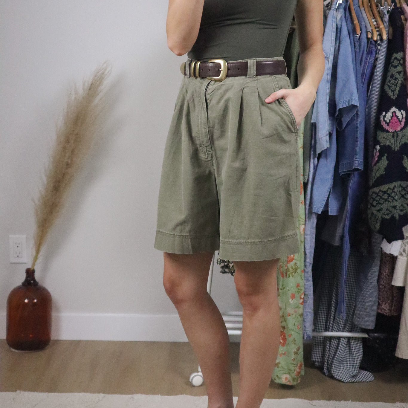 Vintage x Trouser Shorts (8)
