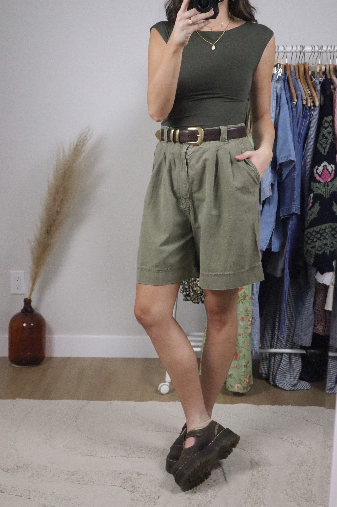 Vintage x Trouser Shorts (8)