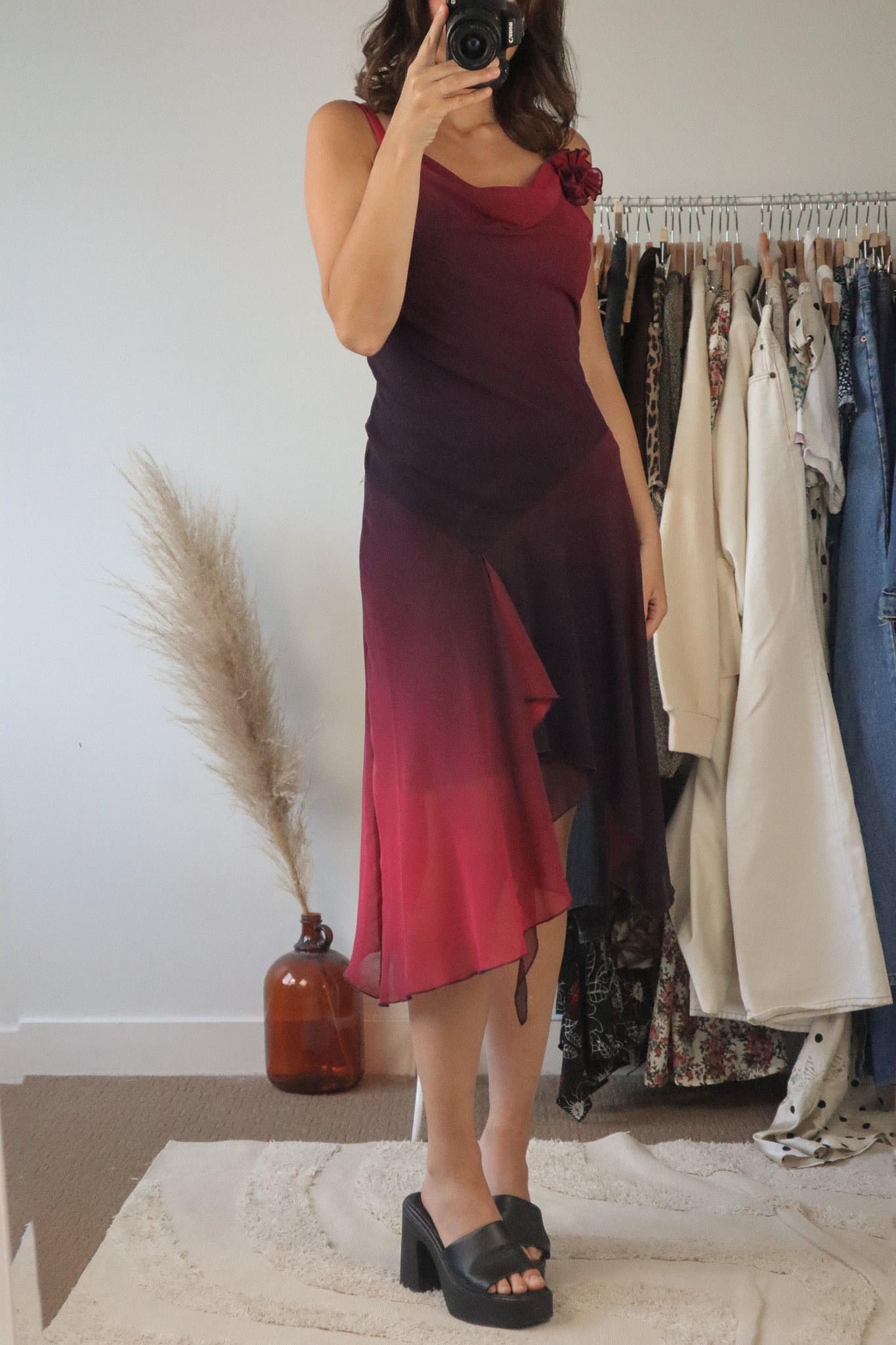 Made in USA x Vintage x Drop Waist Dress (6/8)