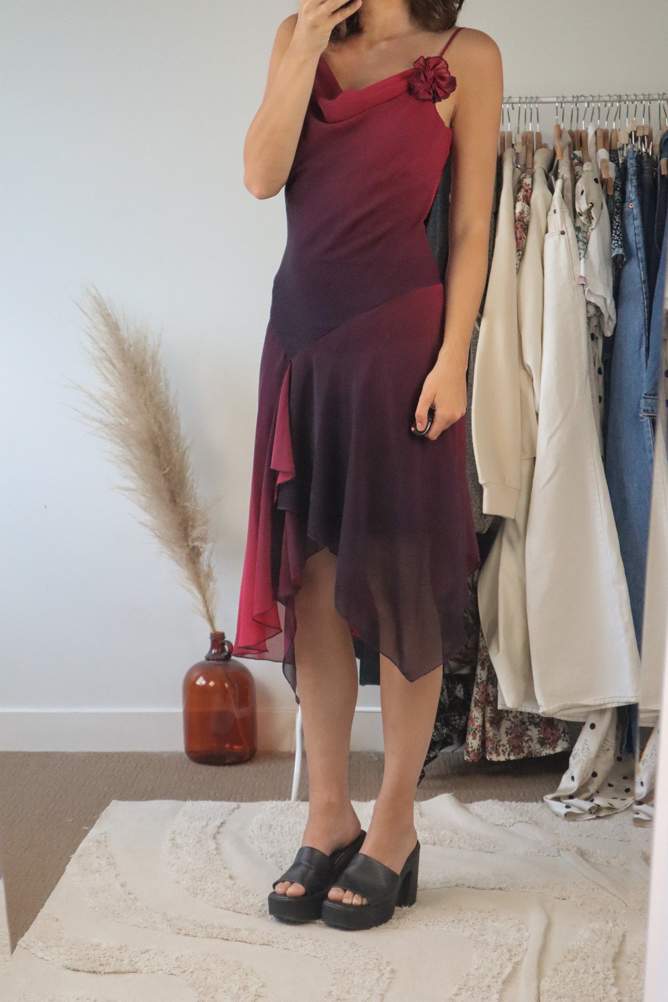 Made in USA x Vintage x Drop Waist Dress (6/8)