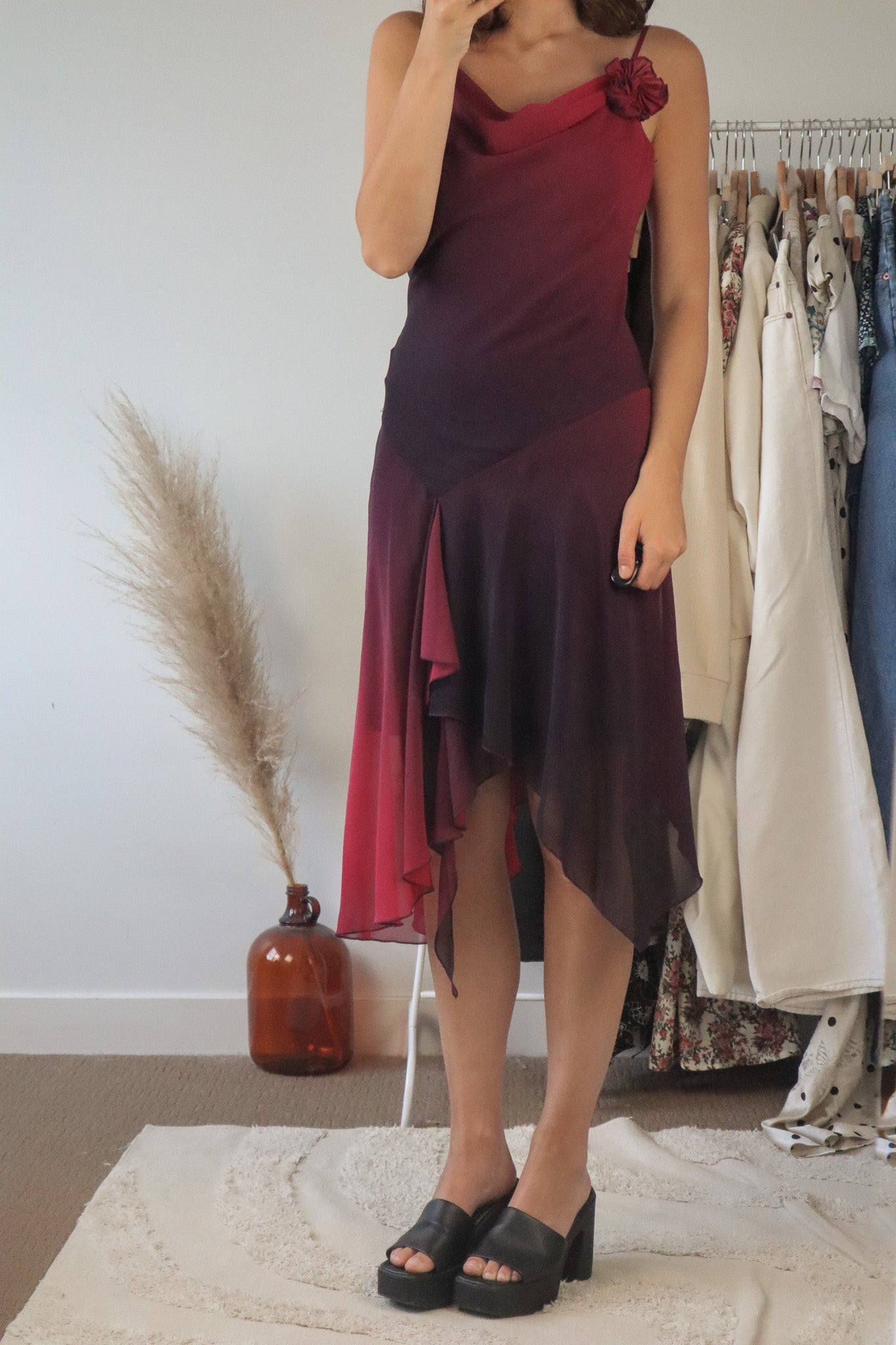 Made in USA x Vintage x Drop Waist Dress (6/8)