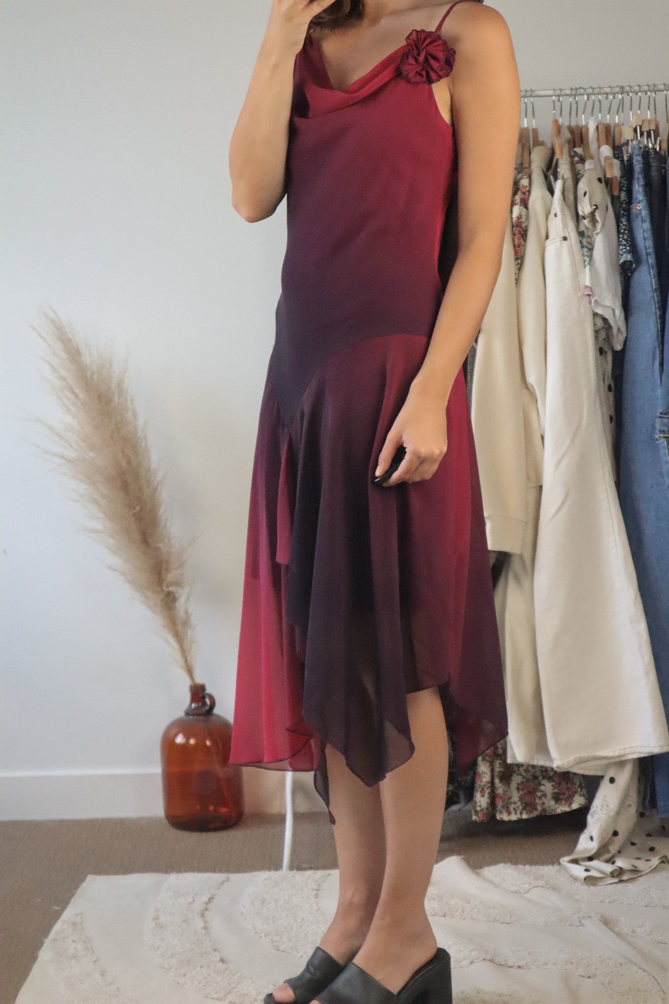 Made in USA x Vintage x Drop Waist Dress (6/8)