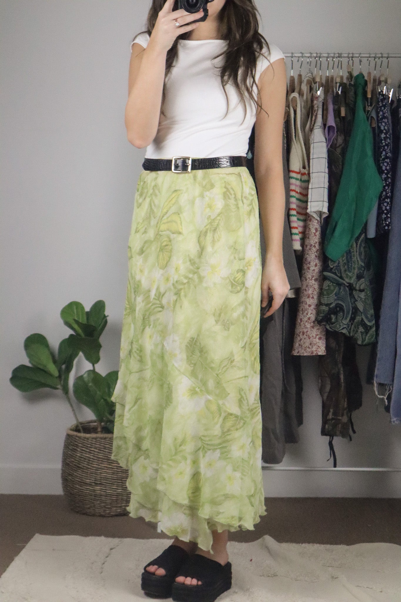 Made in Canada x Vintage x Pattered Skirt (6)