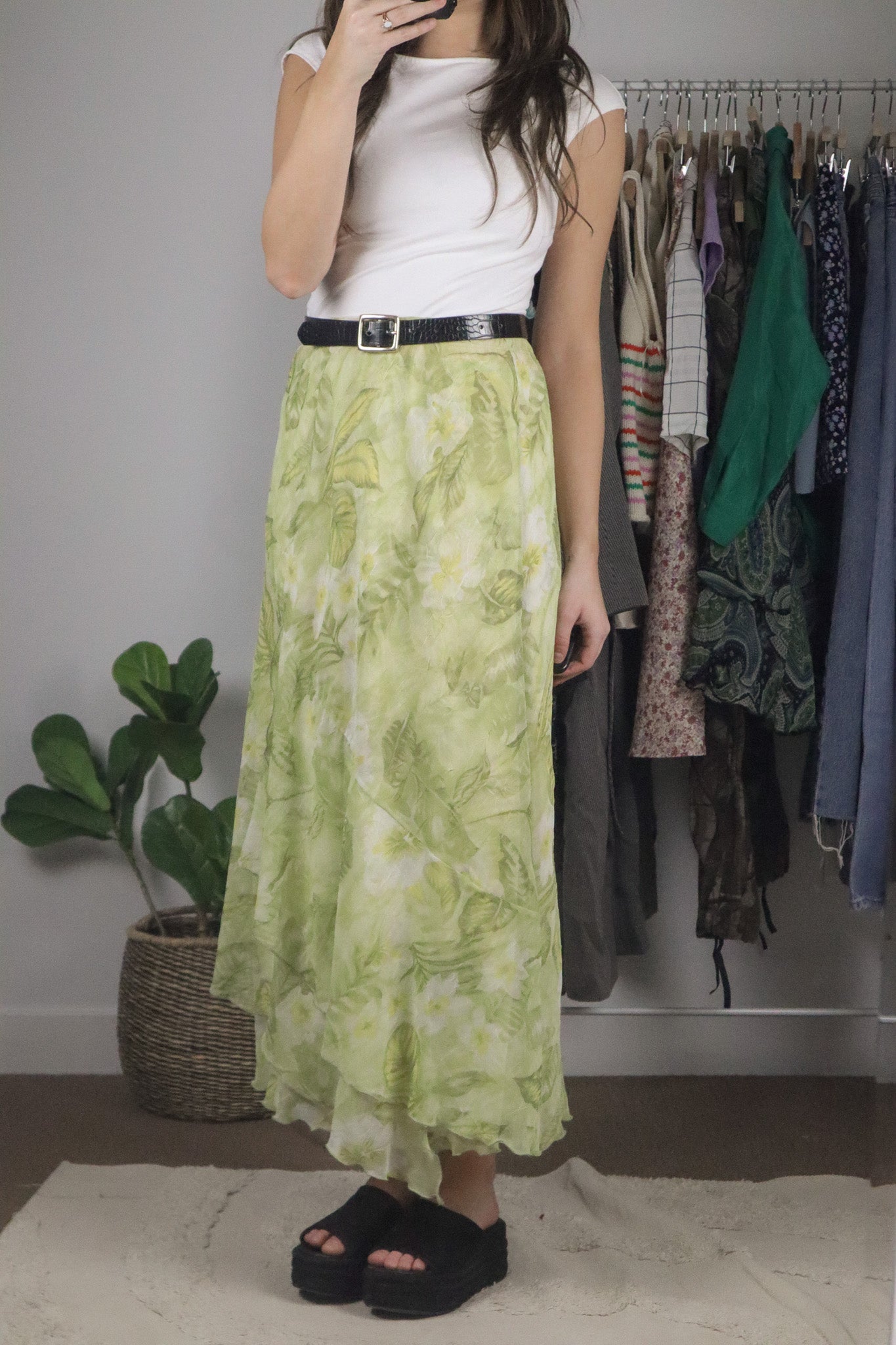 Made in Canada x Vintage x Pattered Skirt (6)
