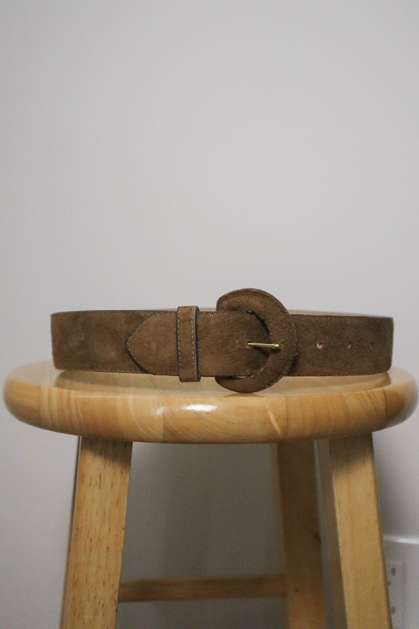 Vintage x Suede Belt (S)