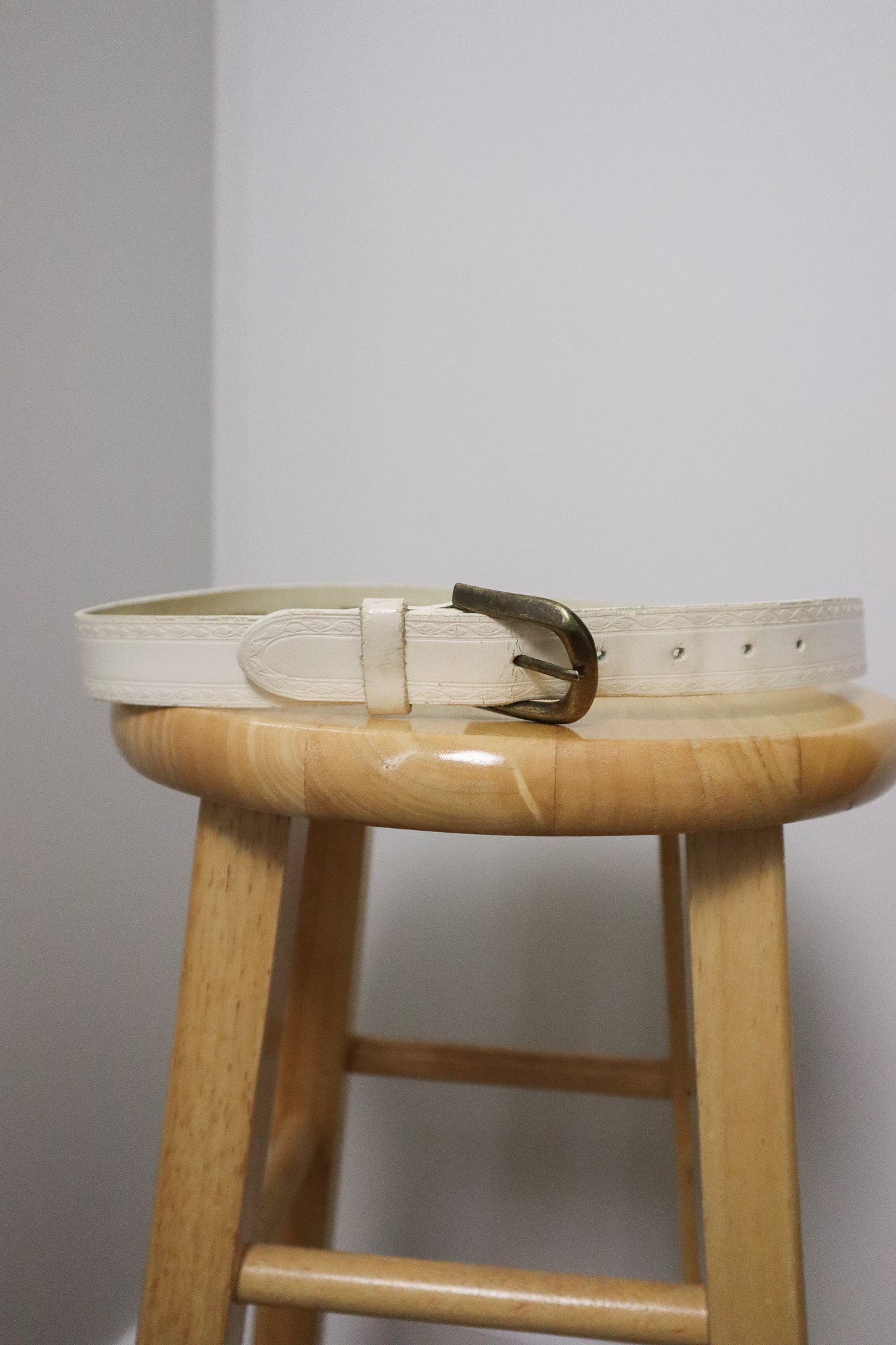 Made in Canada x Vintage x Leather Belt (S)