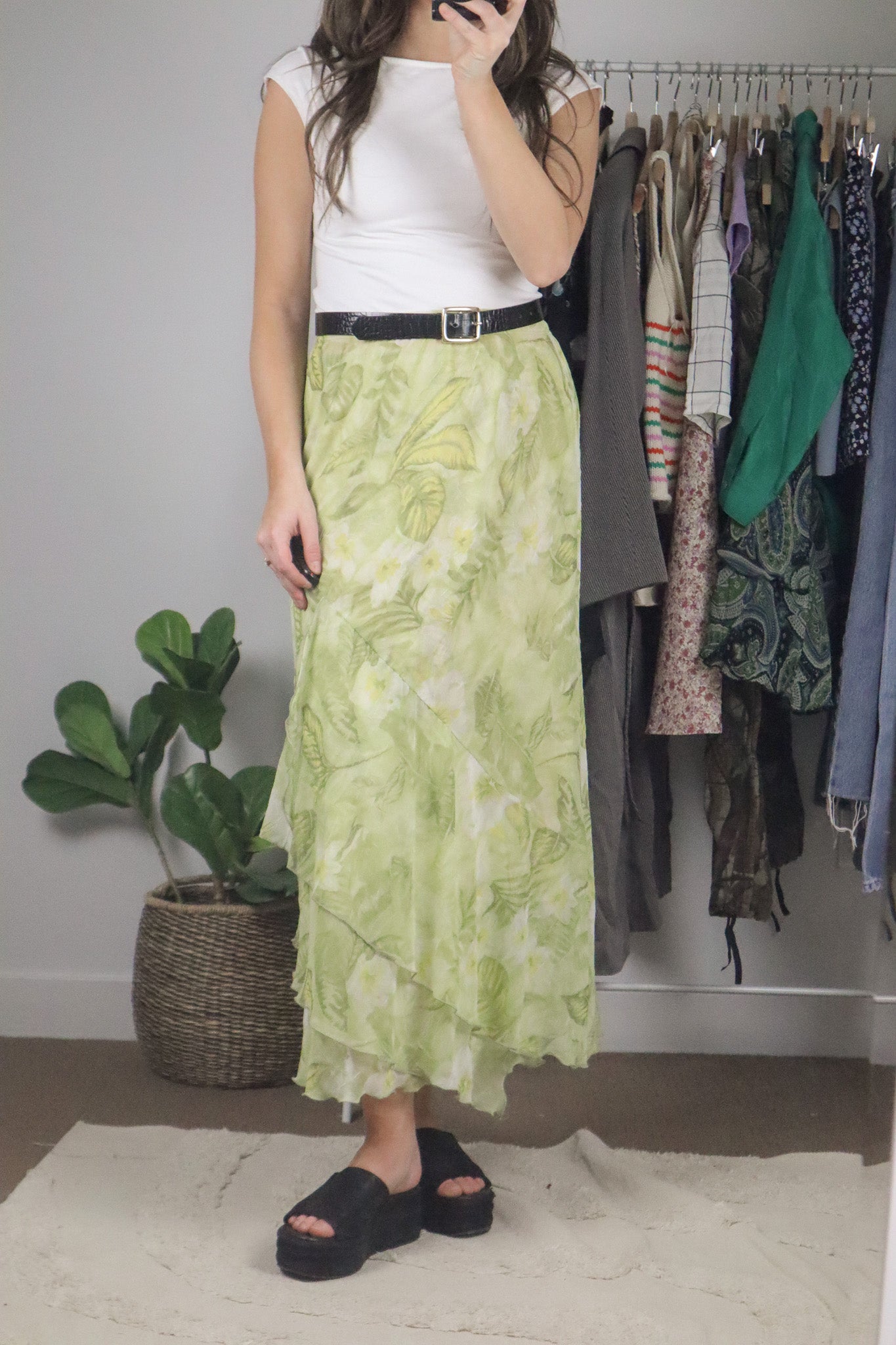 Made in Canada x Vintage x Pattered Skirt (6)