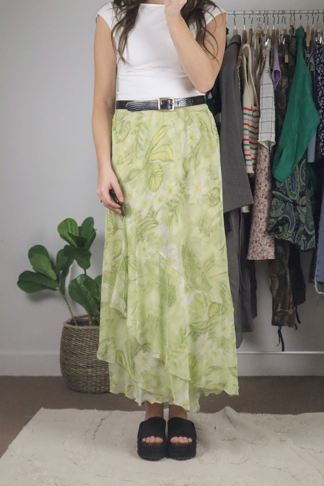 Made in Canada x Vintage x Pattered Skirt (6)