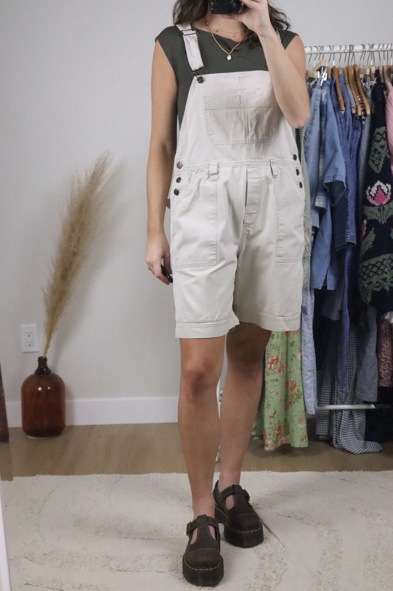 Vintage x Cotton Shortalls (M)