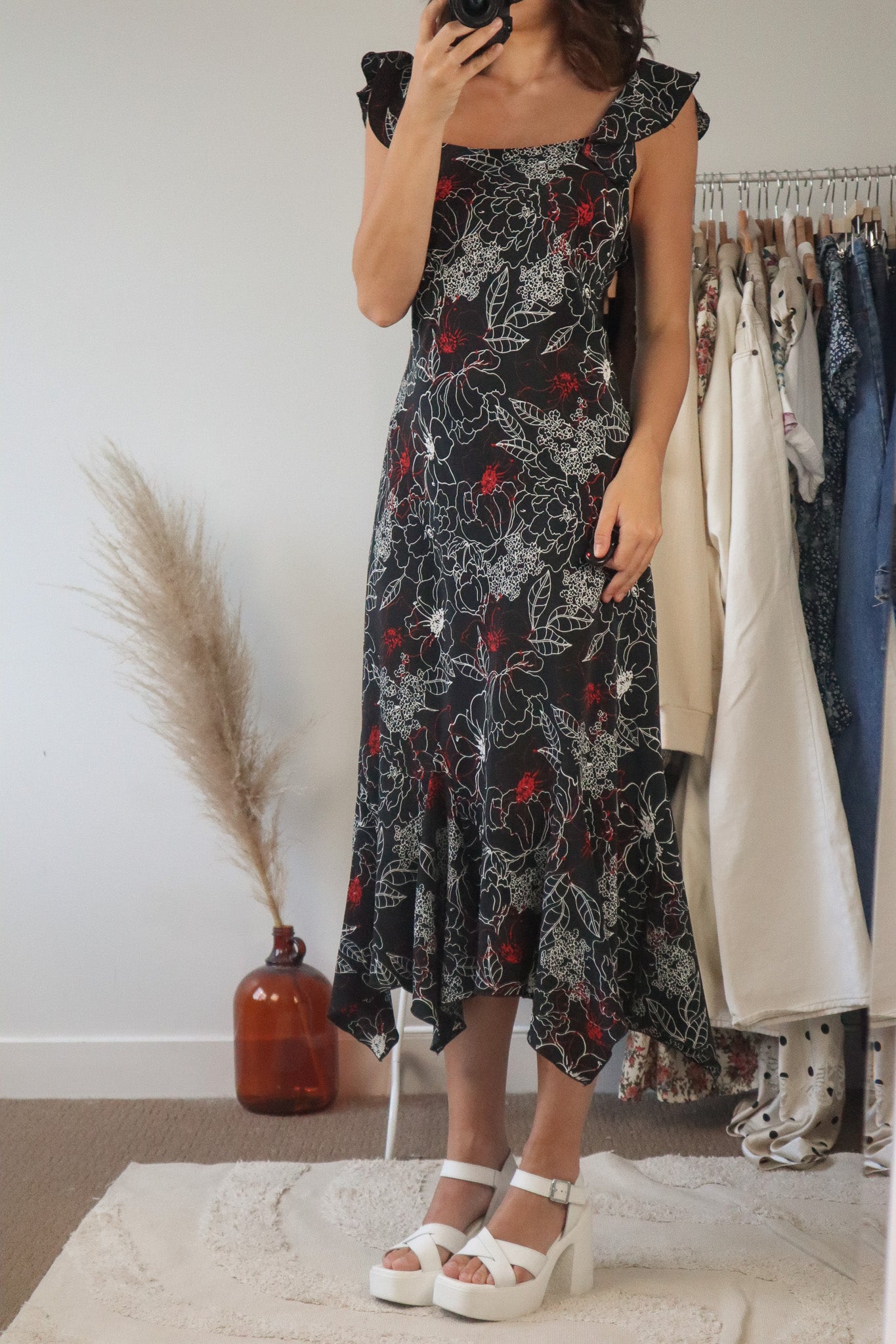 Made in Canada x Vintage x Floral Dress (6/8)