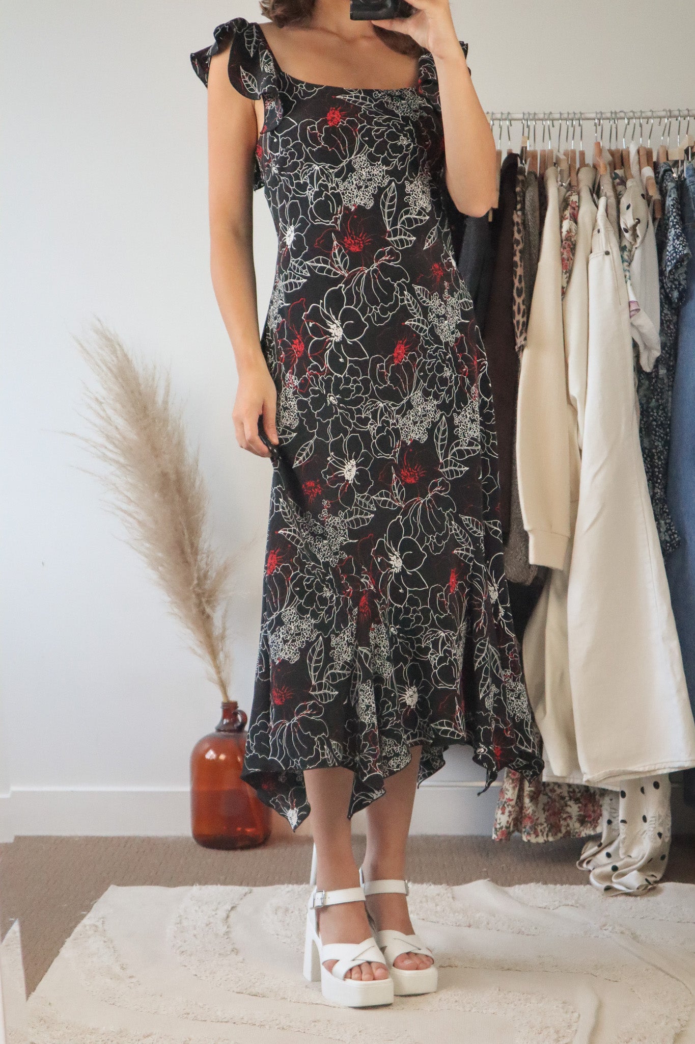 Made in Canada x Vintage x Floral Dress (6/8)