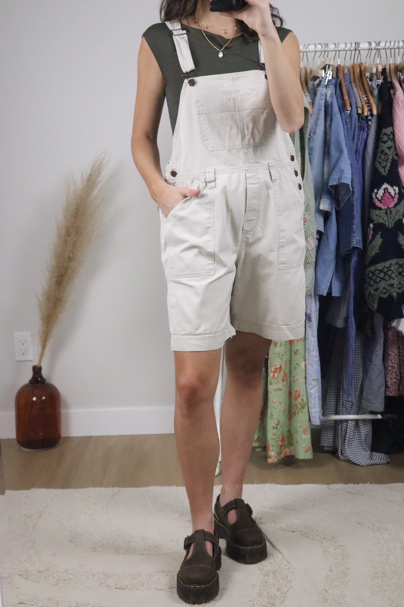 Vintage x Cotton Shortalls (M)