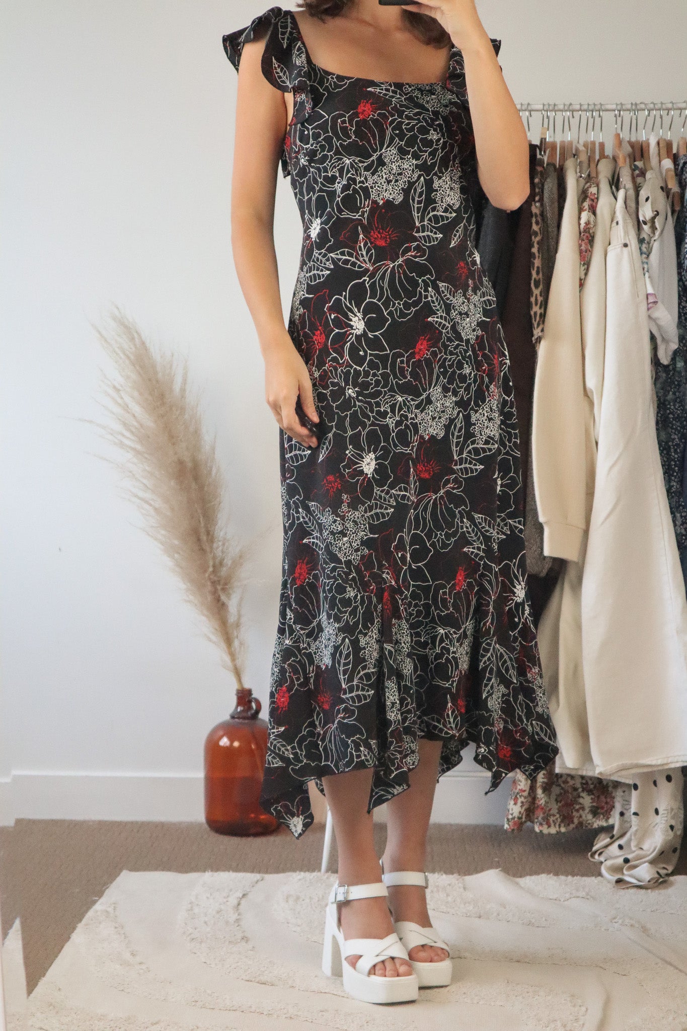 Made in Canada x Vintage x Floral Dress (6/8)