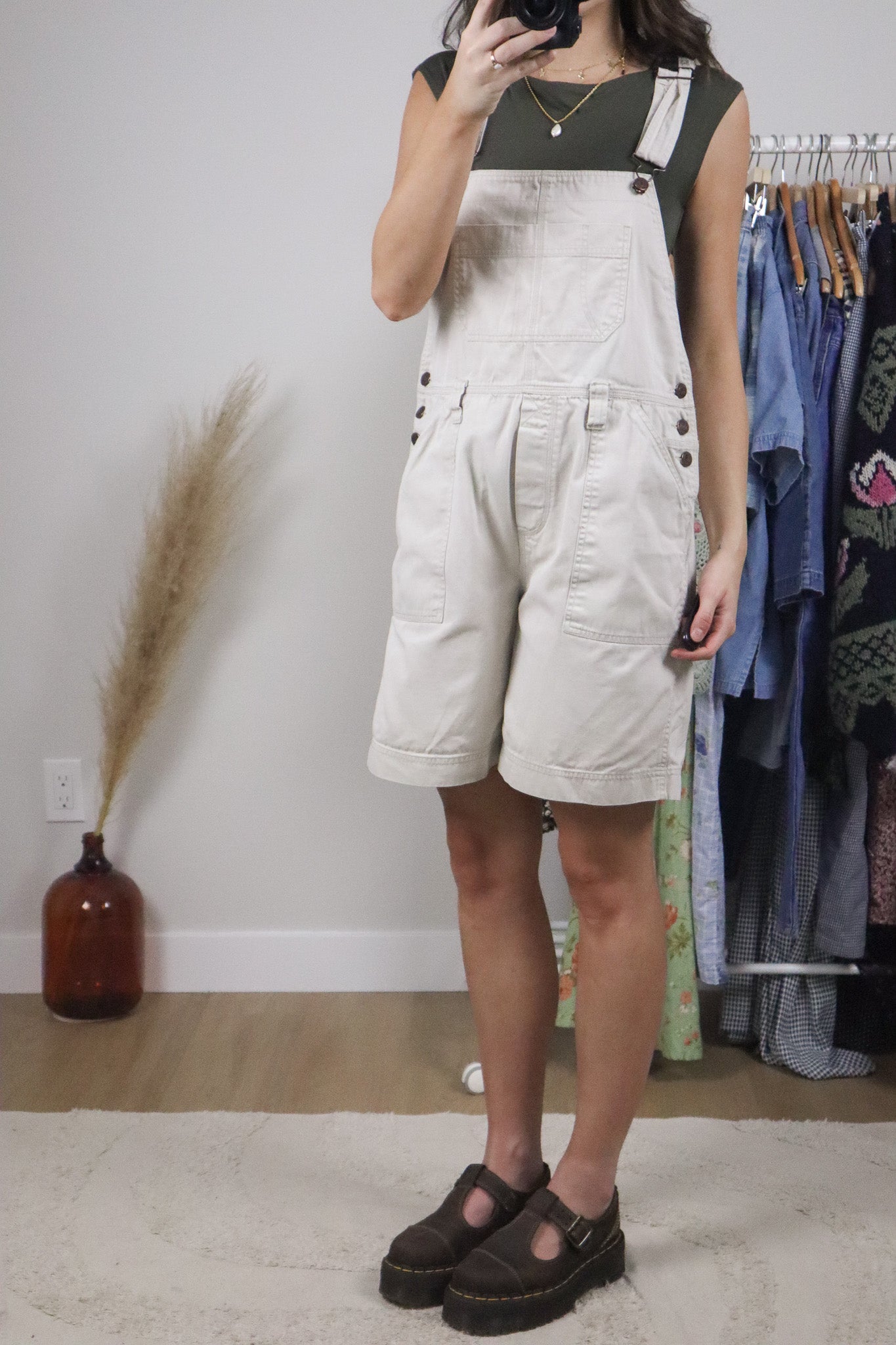 Vintage x Cotton Shortalls (M)