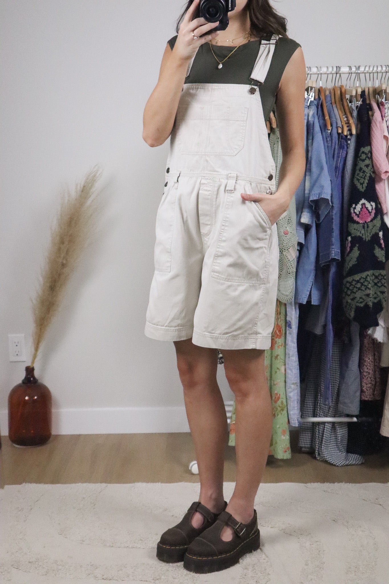 Vintage x Cotton Shortalls (M)
