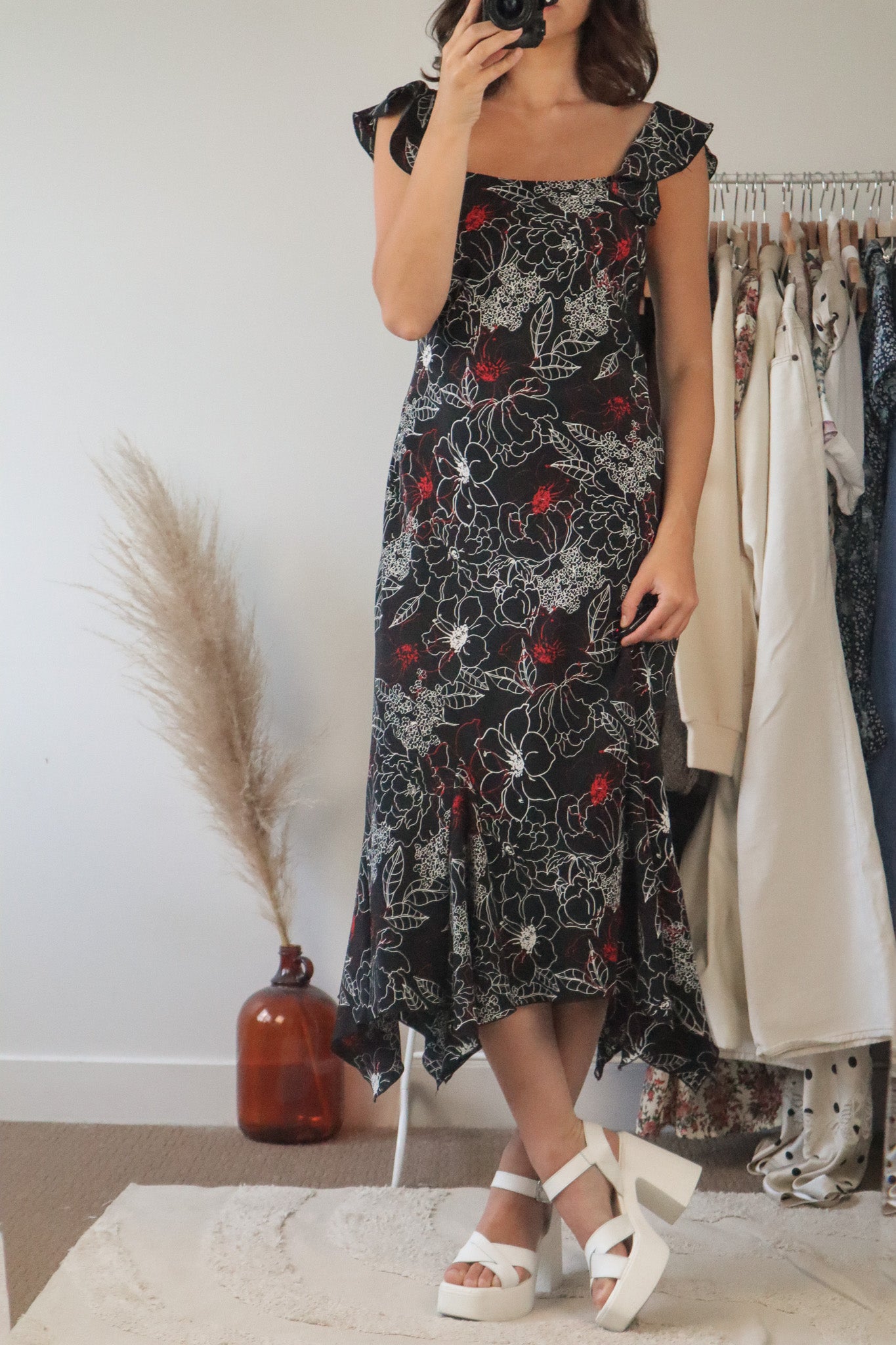 Made in Canada x Vintage x Floral Dress (6/8)