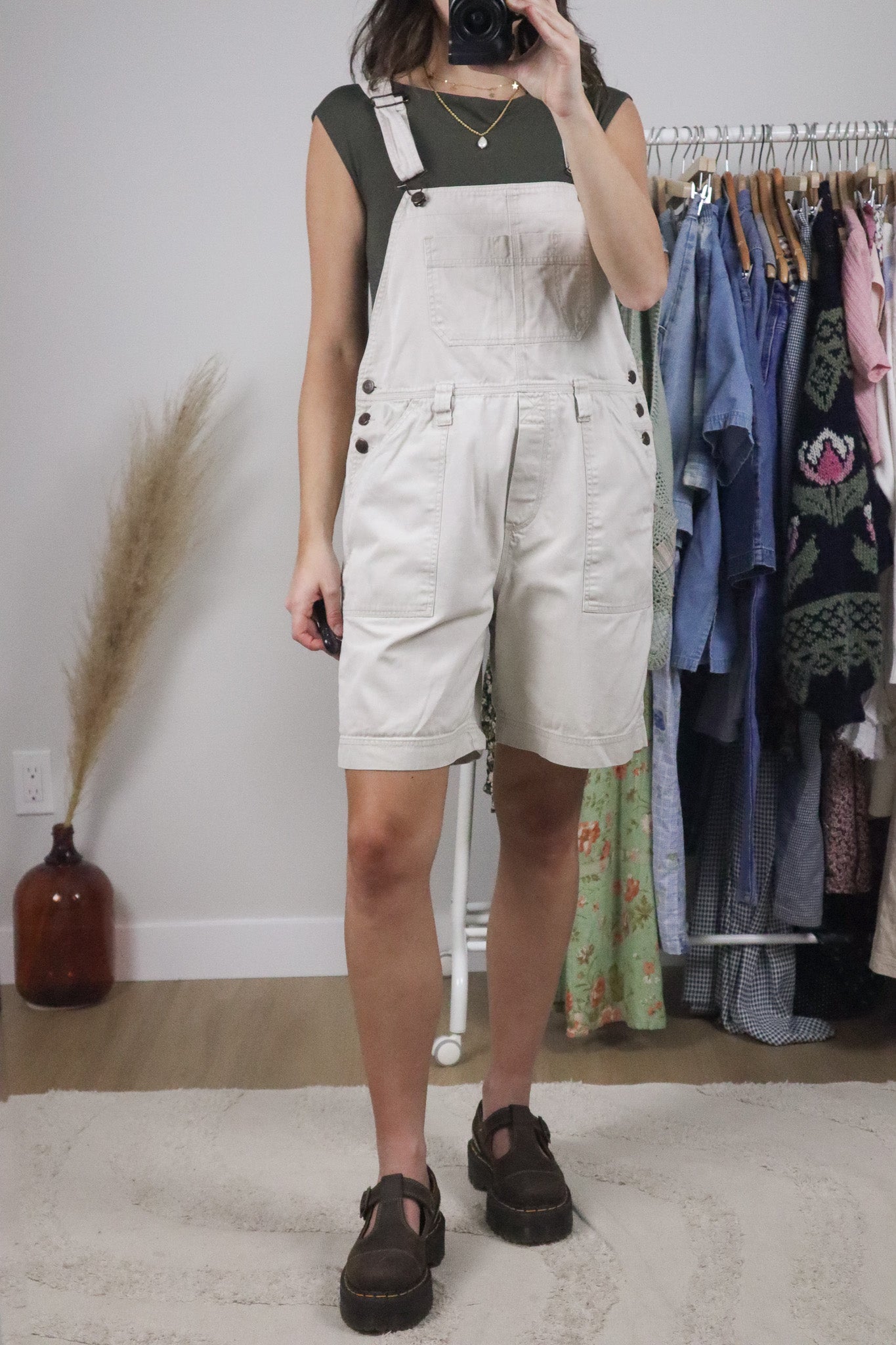 Vintage x Cotton Shortalls (M)