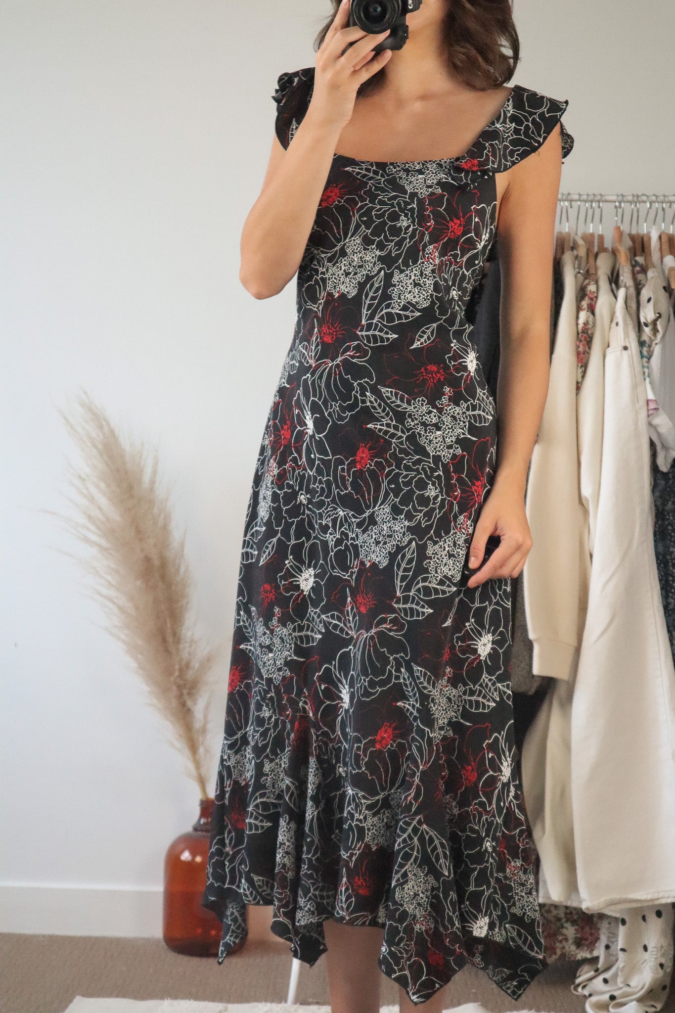 Made in Canada x Vintage x Floral Dress (6/8)