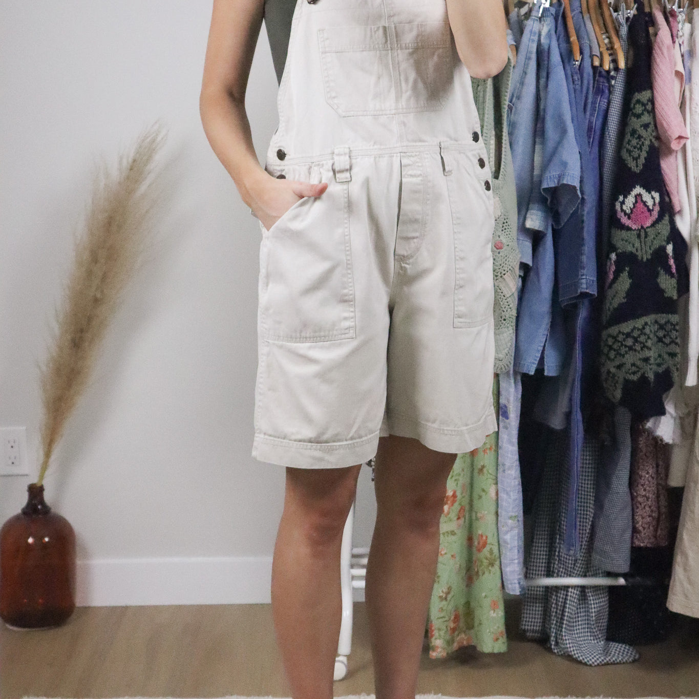 Vintage x Cotton Shortalls (M)