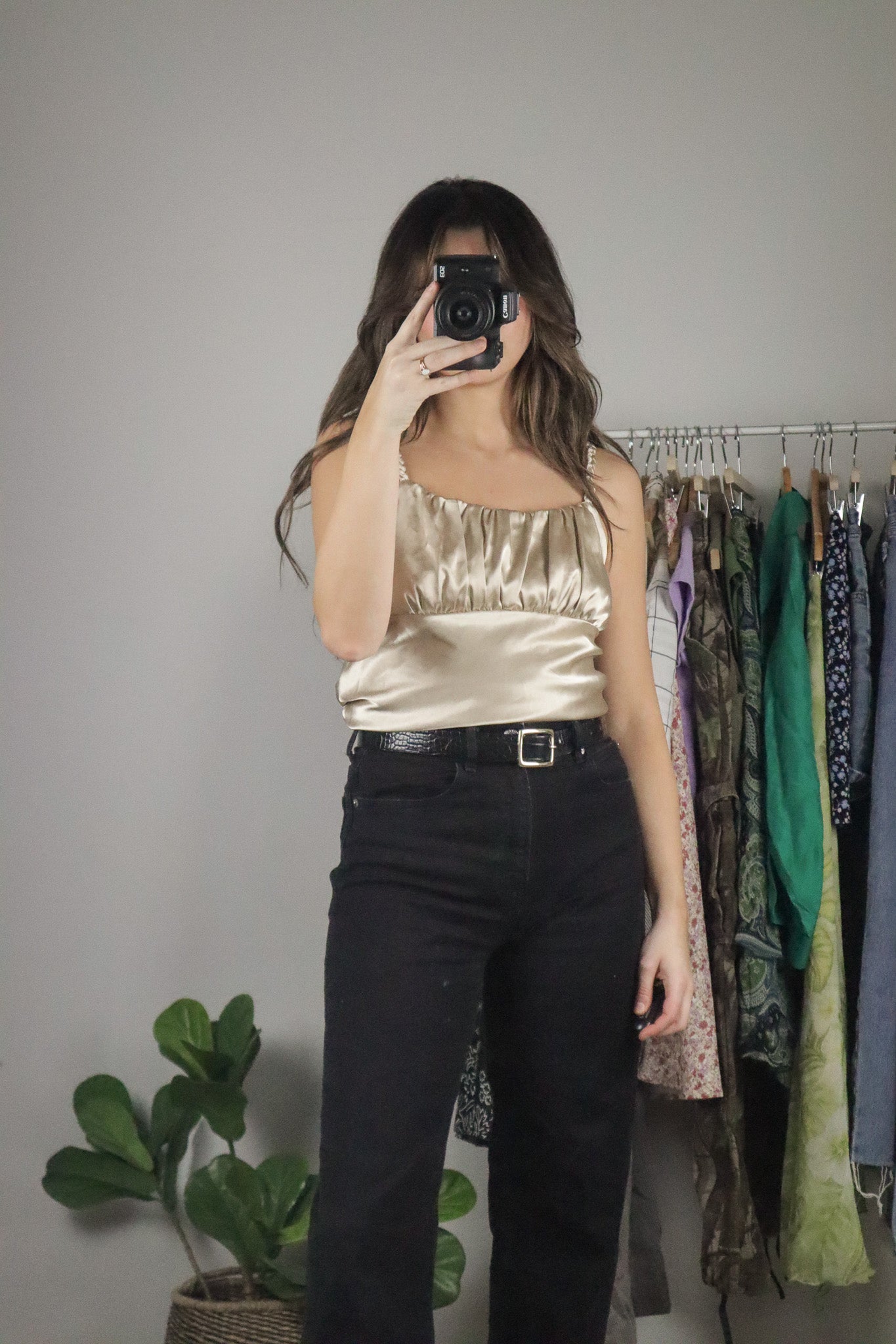 Made in USA x Vintage x Satin Tank (4/6)