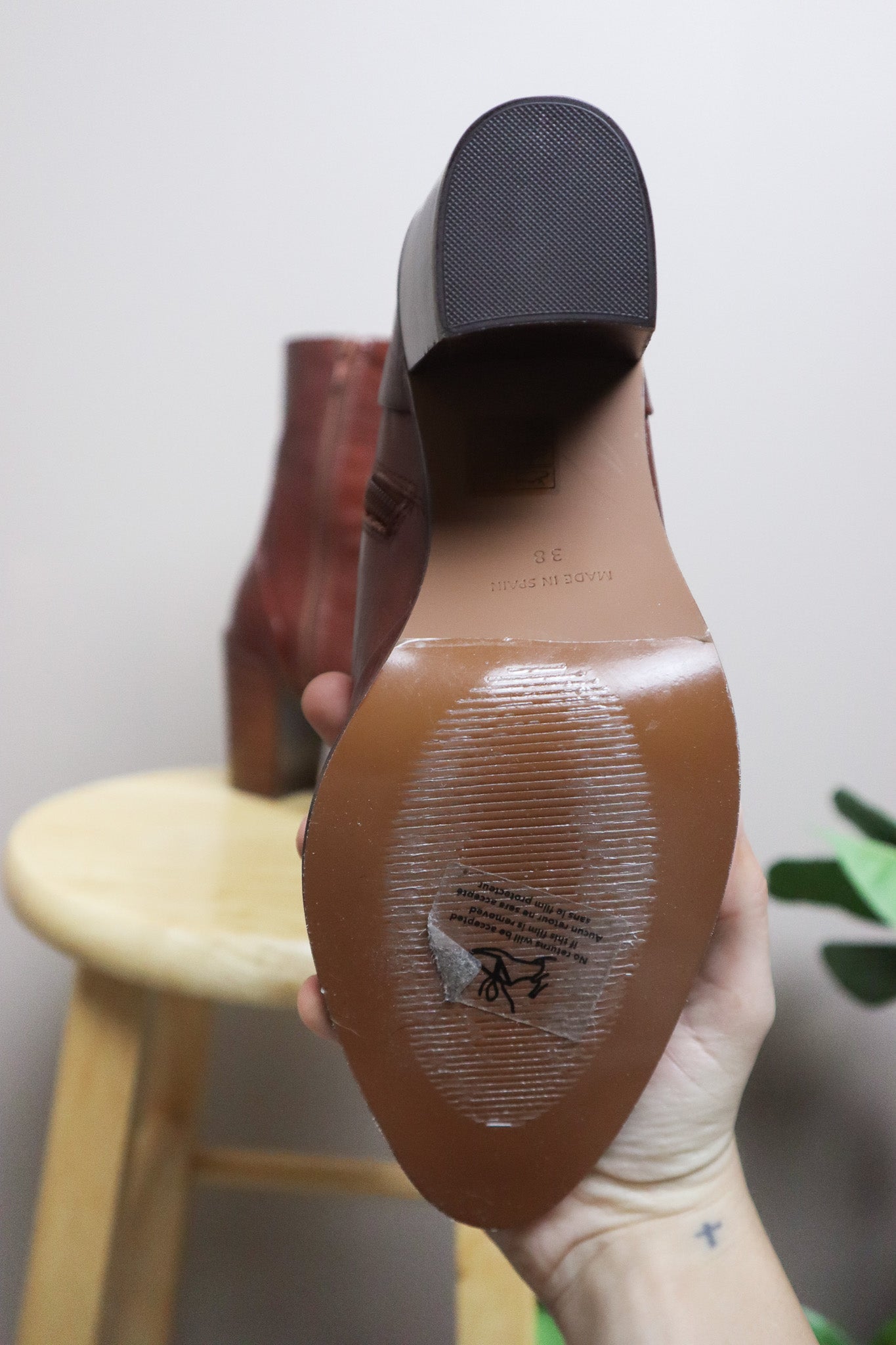 Made in Spain x Modern x Leather Boots (7/7.5)
