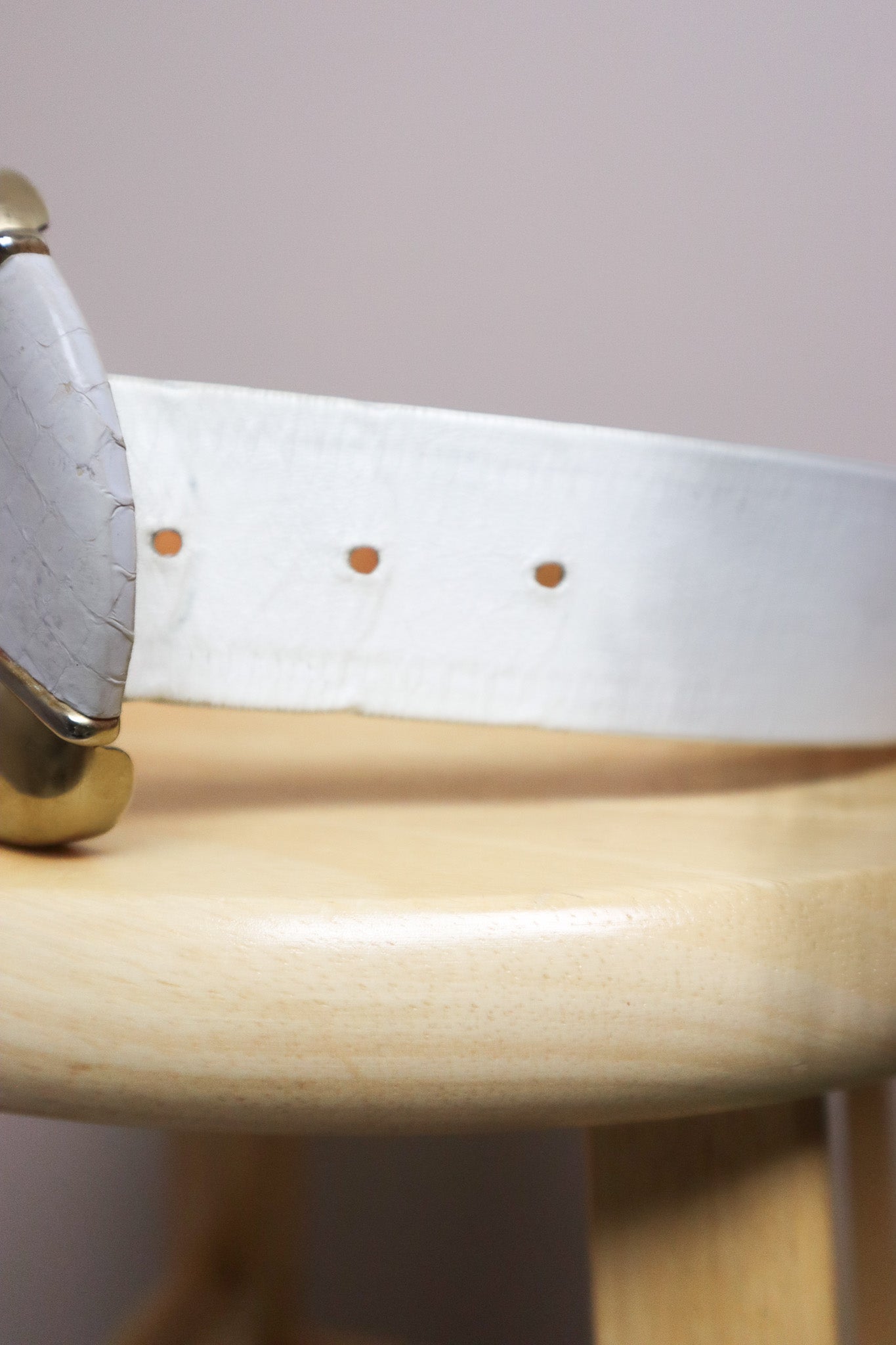 Made in Canada x Vintage x Leather Belt (S)
