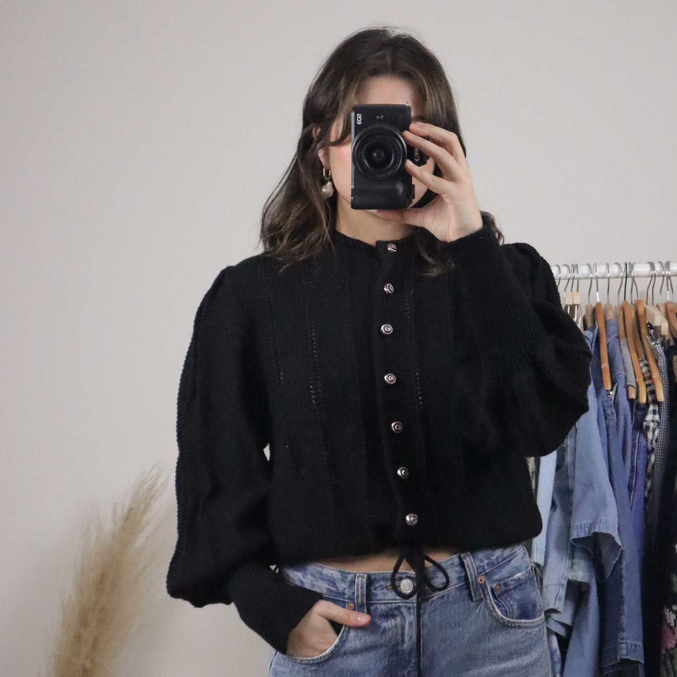 1970s x Vintage x Austrian Wool Chunky Knit Cardigan (M/L)